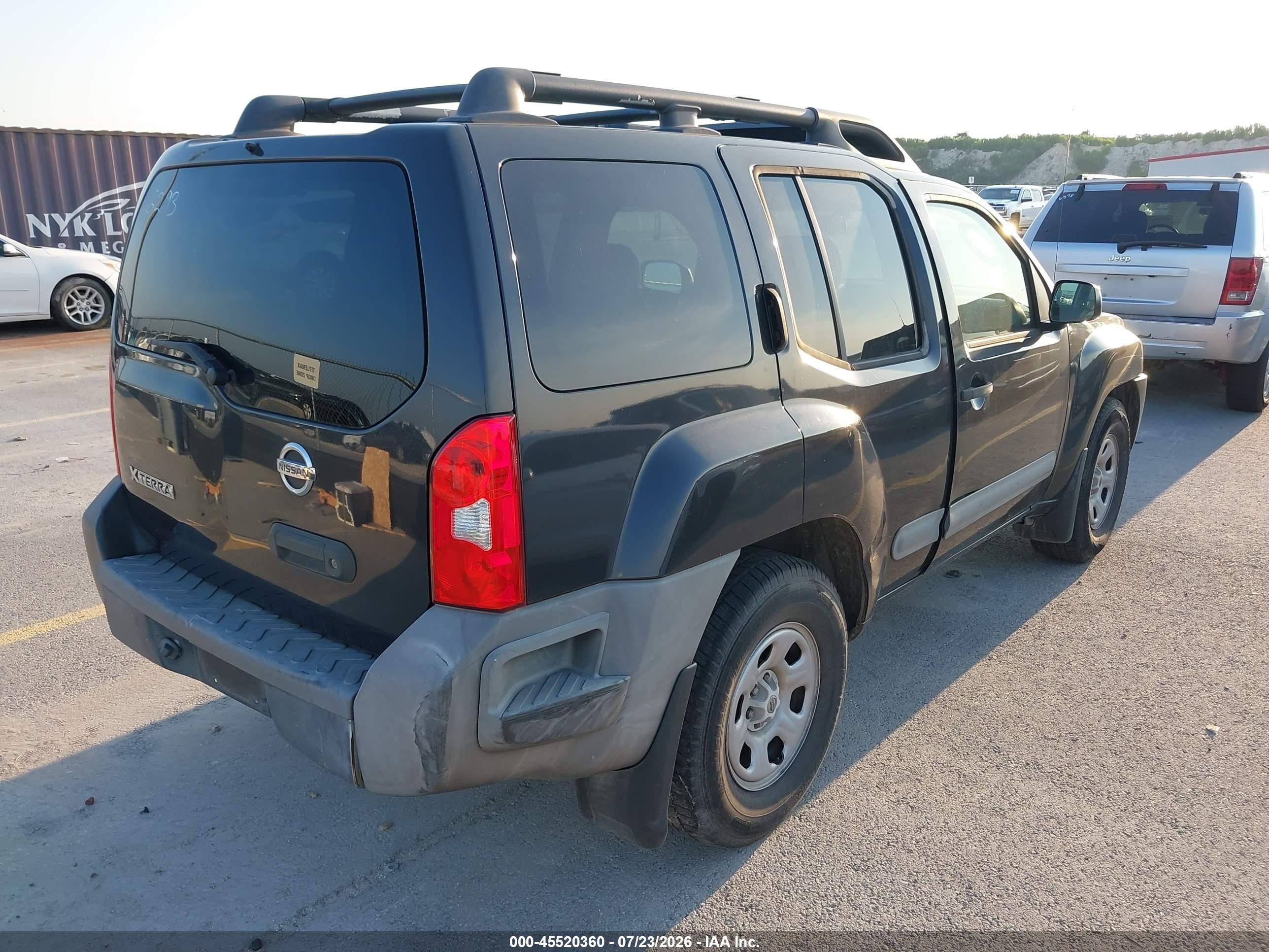 2006 Nissan Xterra S Черный vin: 5N1AN08U66C526293
