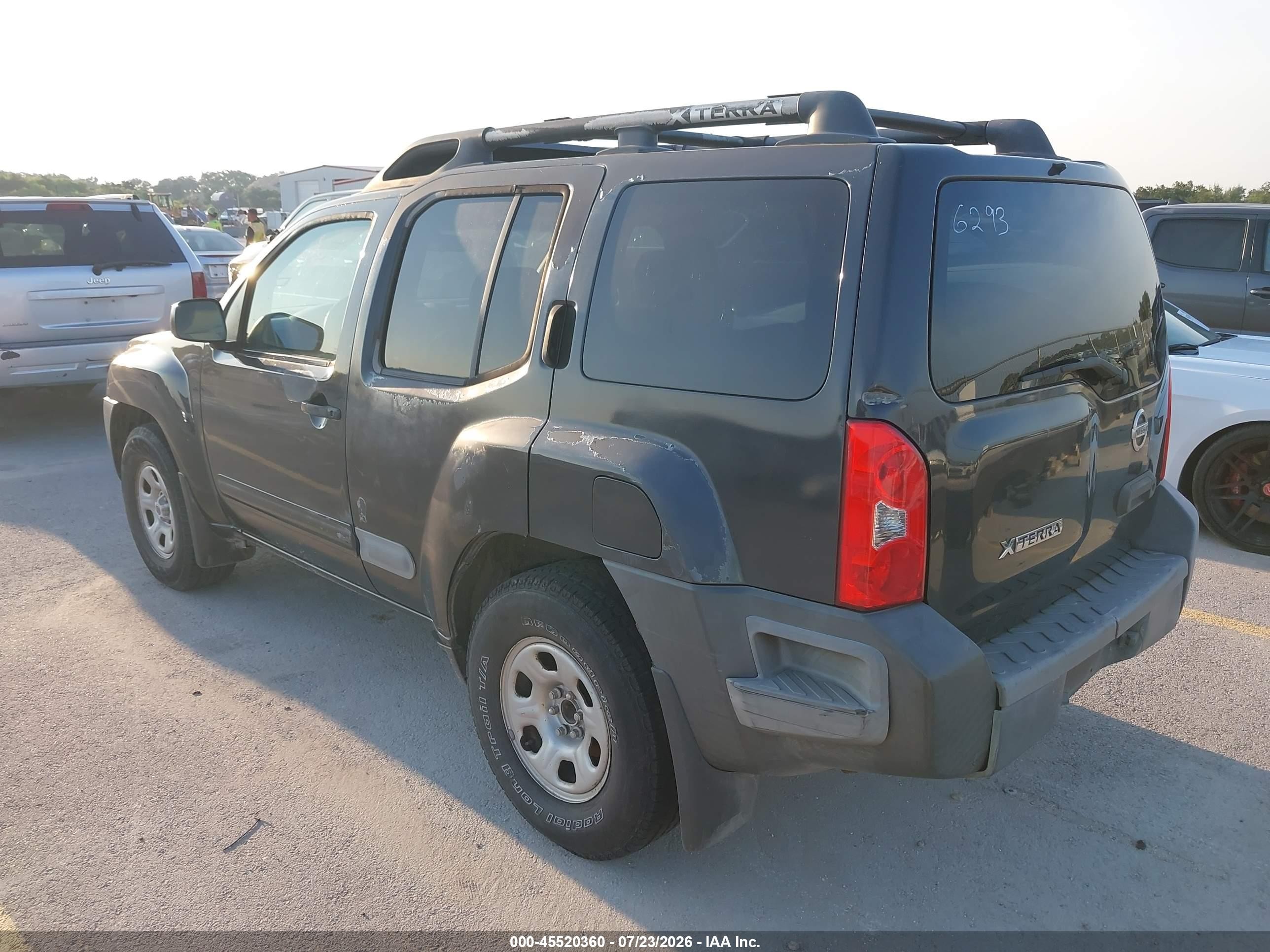 2006 Nissan Xterra S Черный vin: 5N1AN08U66C526293