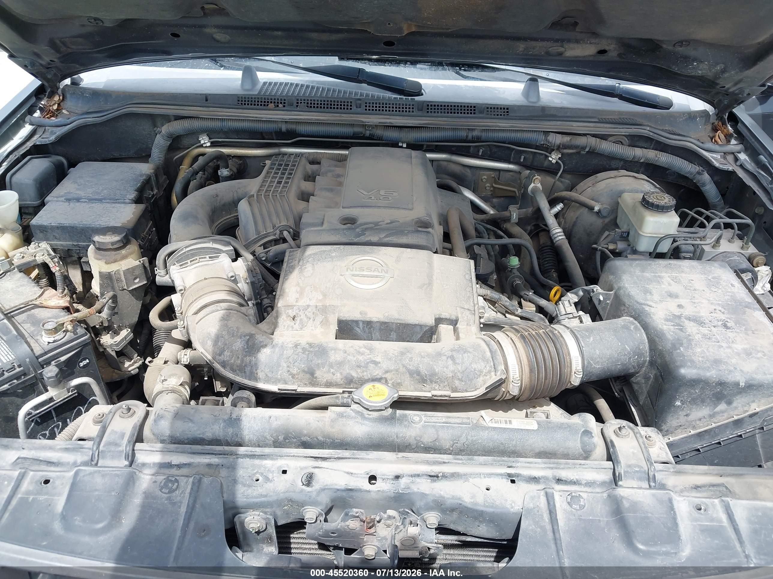 2006 Nissan Xterra S Черный vin: 5N1AN08U66C526293