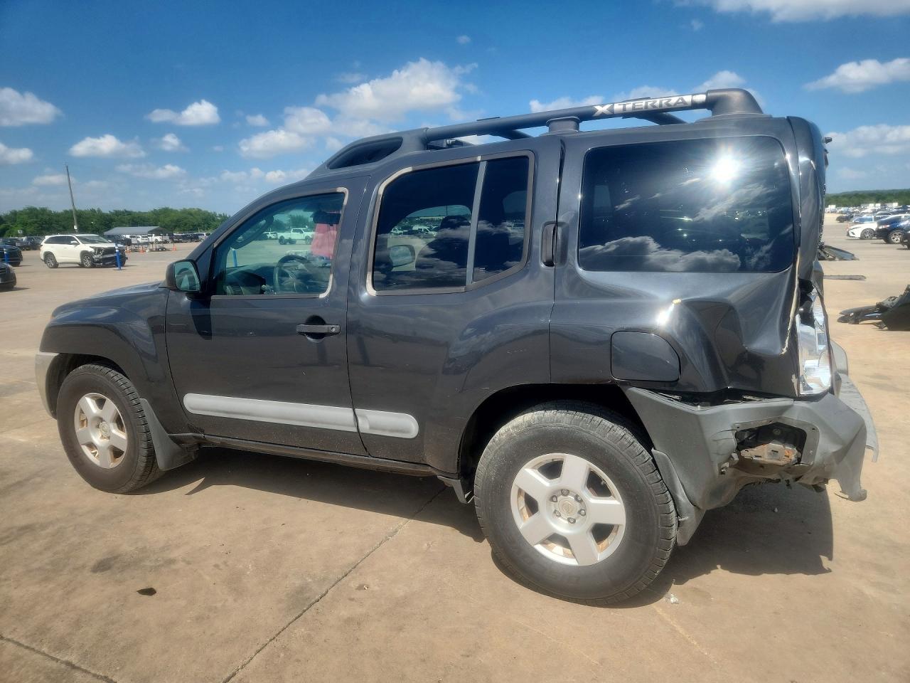 2006 Nissan Xterra X Gray vin: 5N1AN08U66C538623