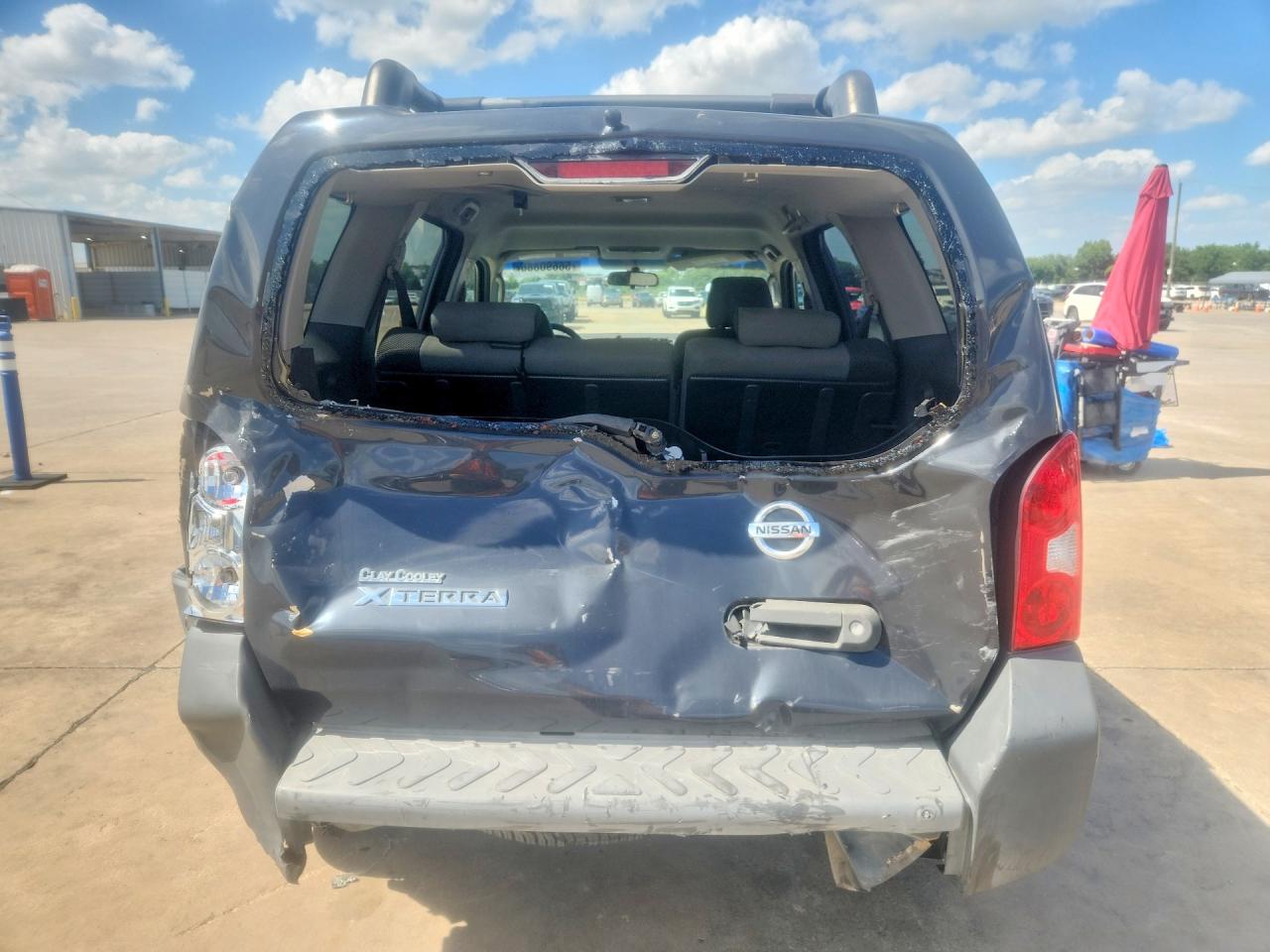 2006 Nissan Xterra X Gray vin: 5N1AN08U66C538623