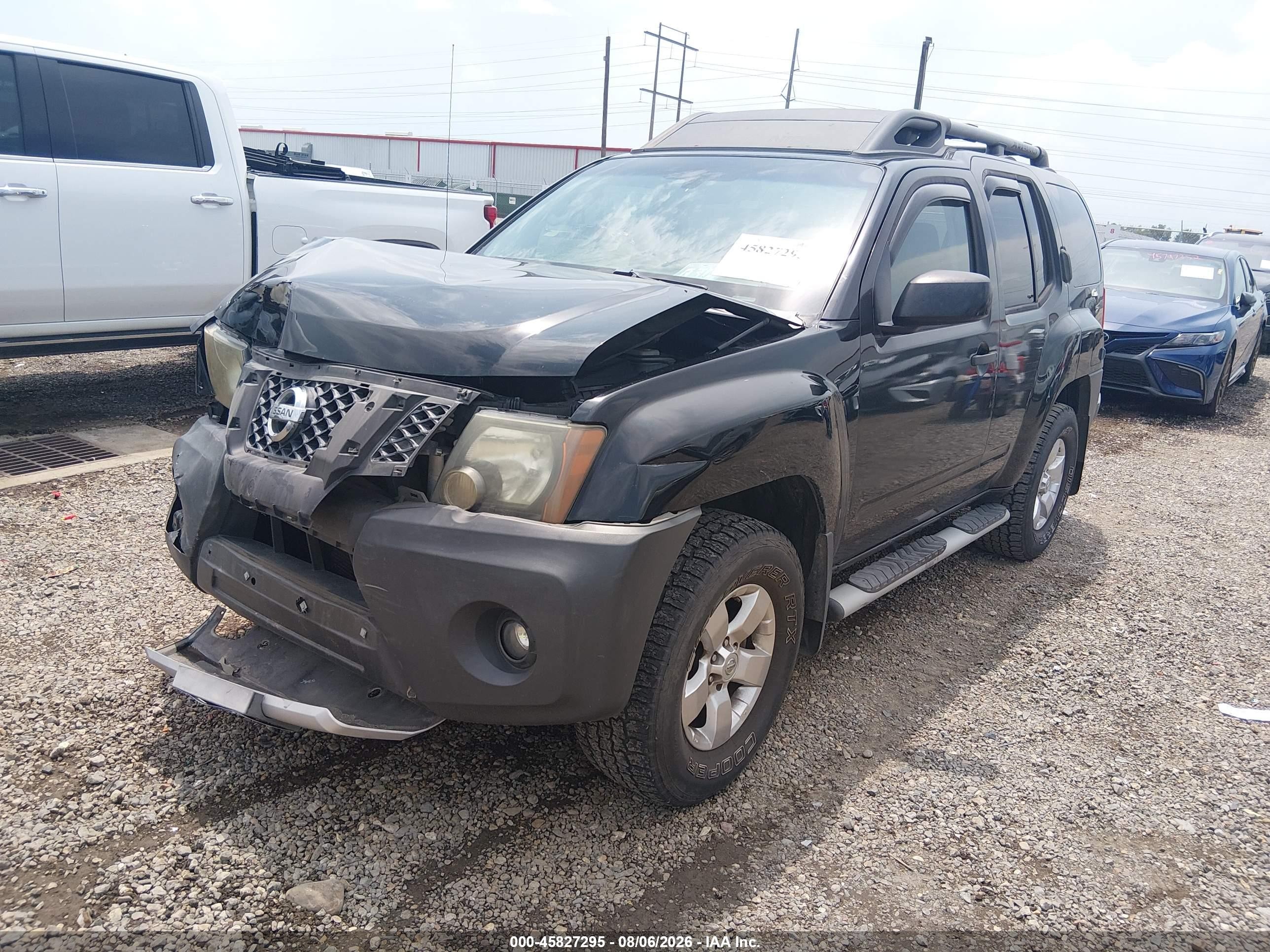 2009 Nissan Xterra S Black vin: 5N1AN08U69C514603