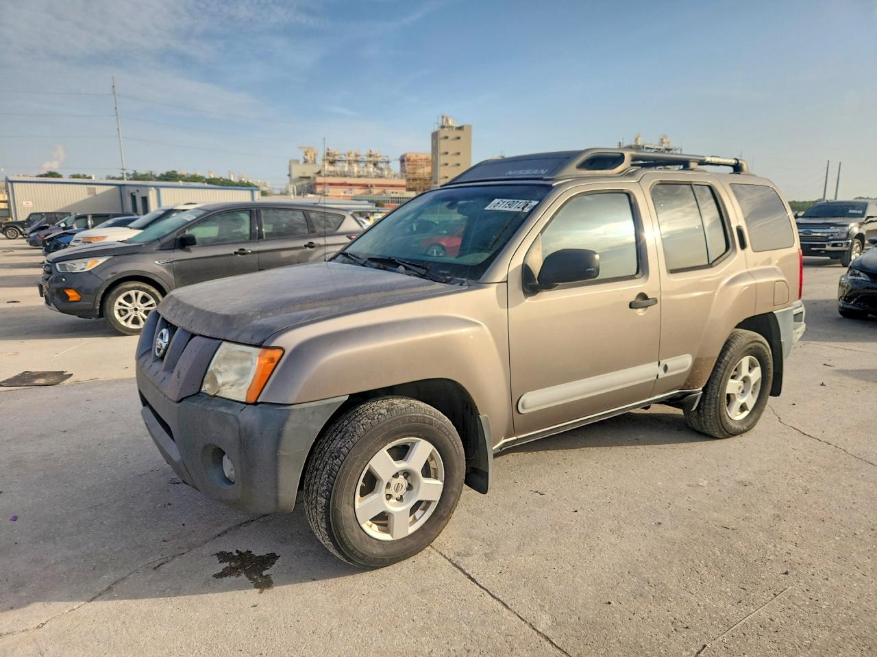 2005 Nissan Xterra Off Road Tan vin: 5N1AN08U75C652435