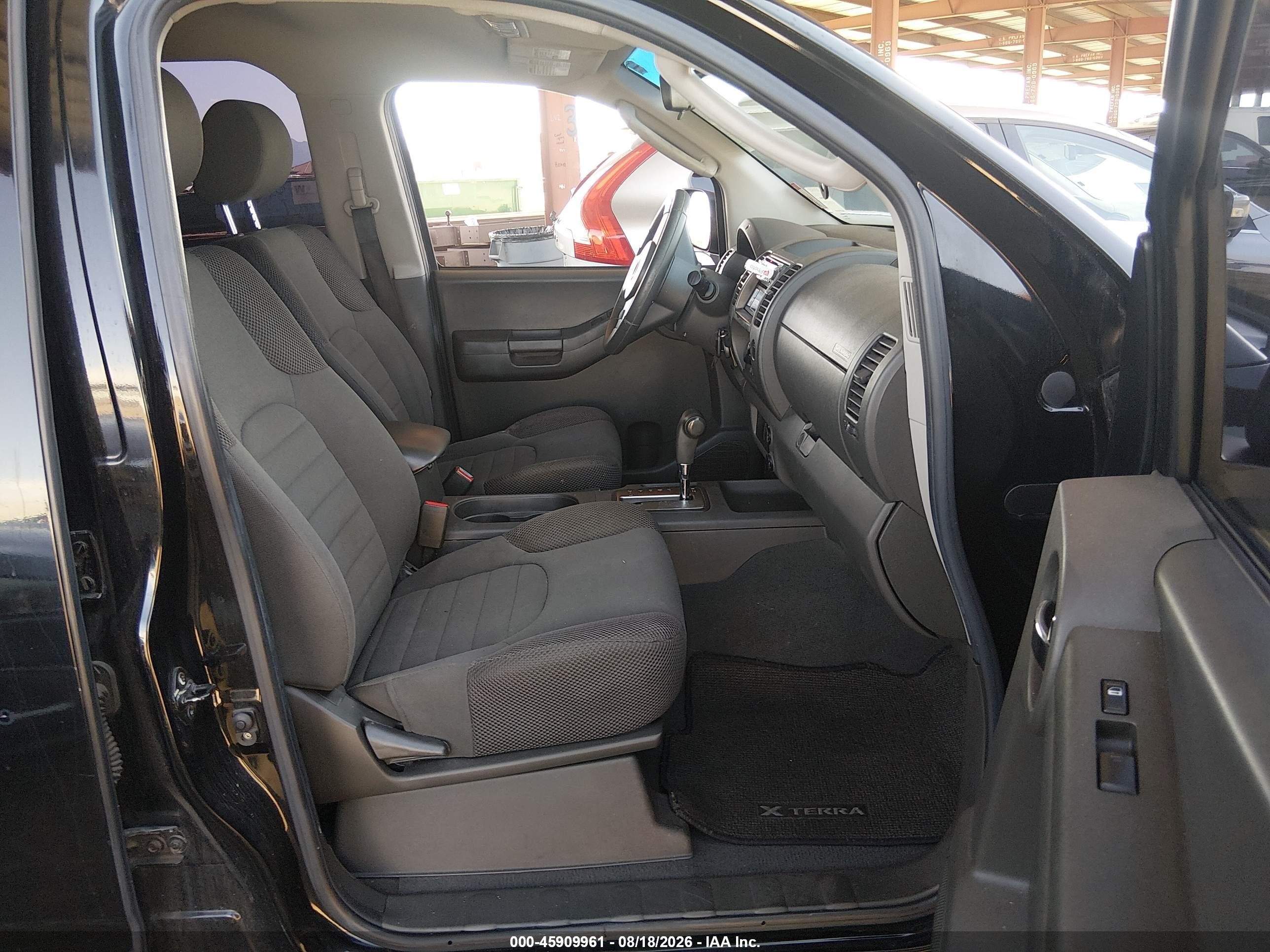 2006 Nissan Xterra X Black vin: 5N1AN08U76C536864