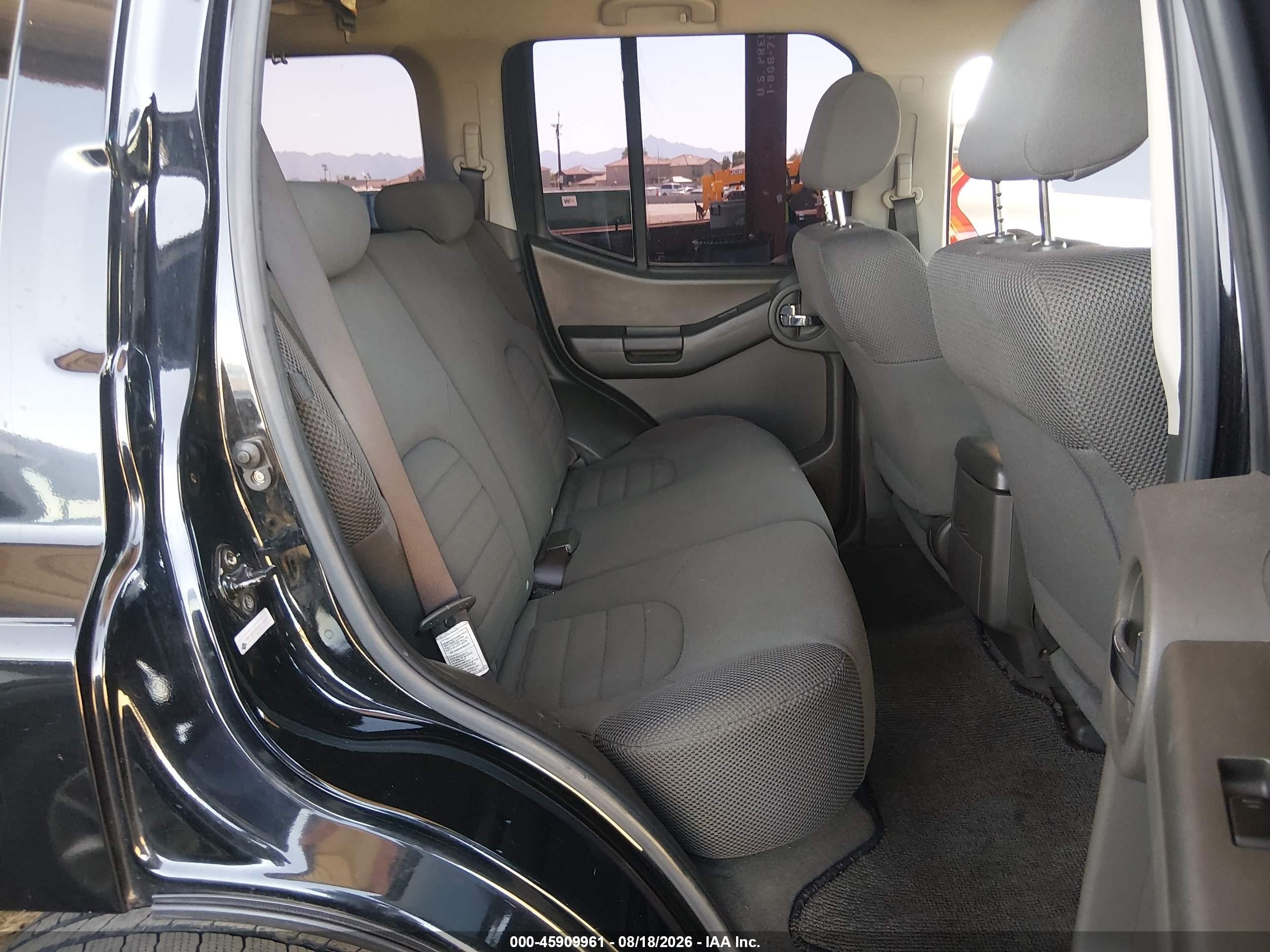 2006 Nissan Xterra X Black vin: 5N1AN08U76C536864