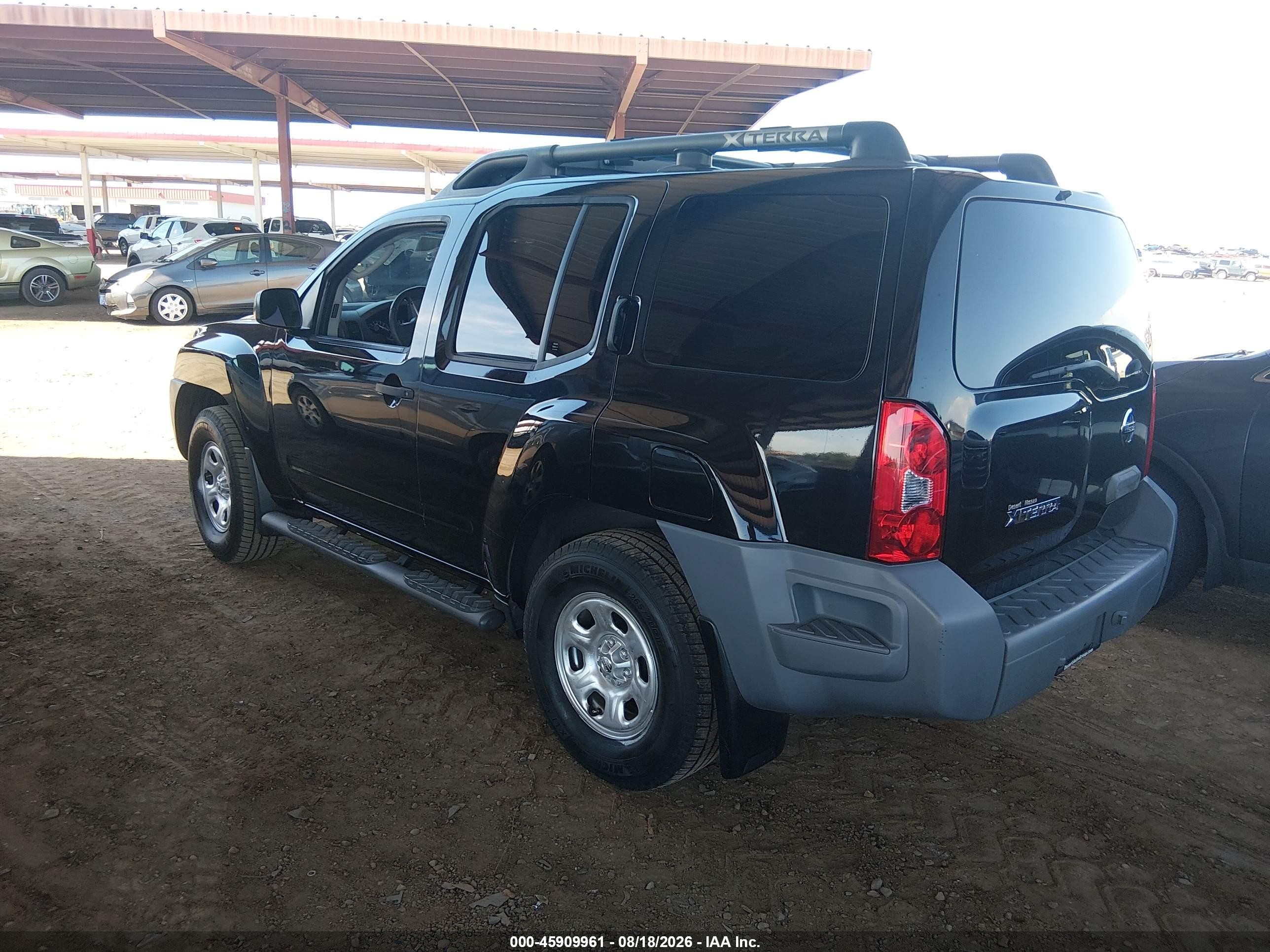 2006 Nissan Xterra X Black vin: 5N1AN08U76C536864