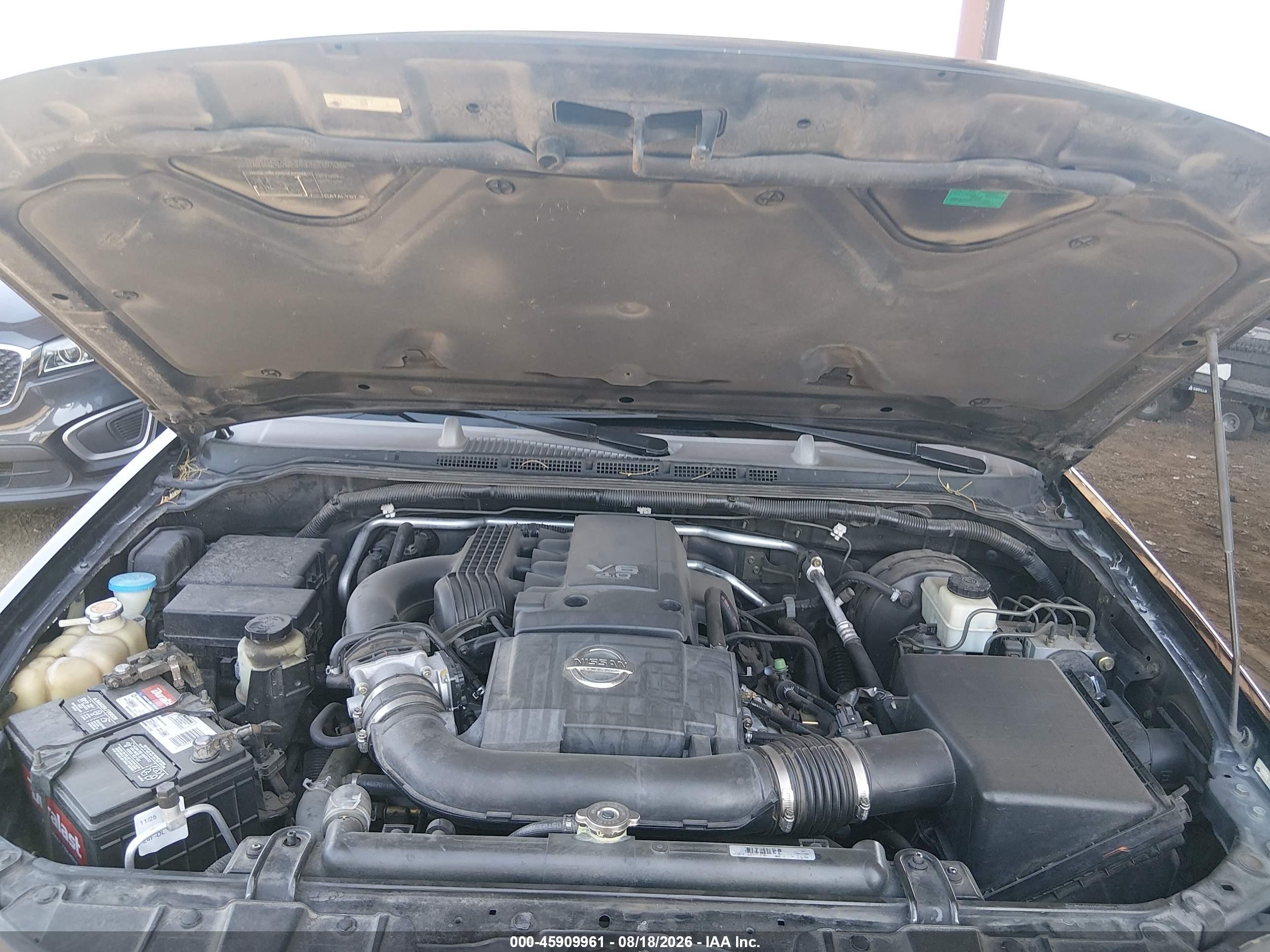 2006 Nissan Xterra X Black vin: 5N1AN08U76C536864
