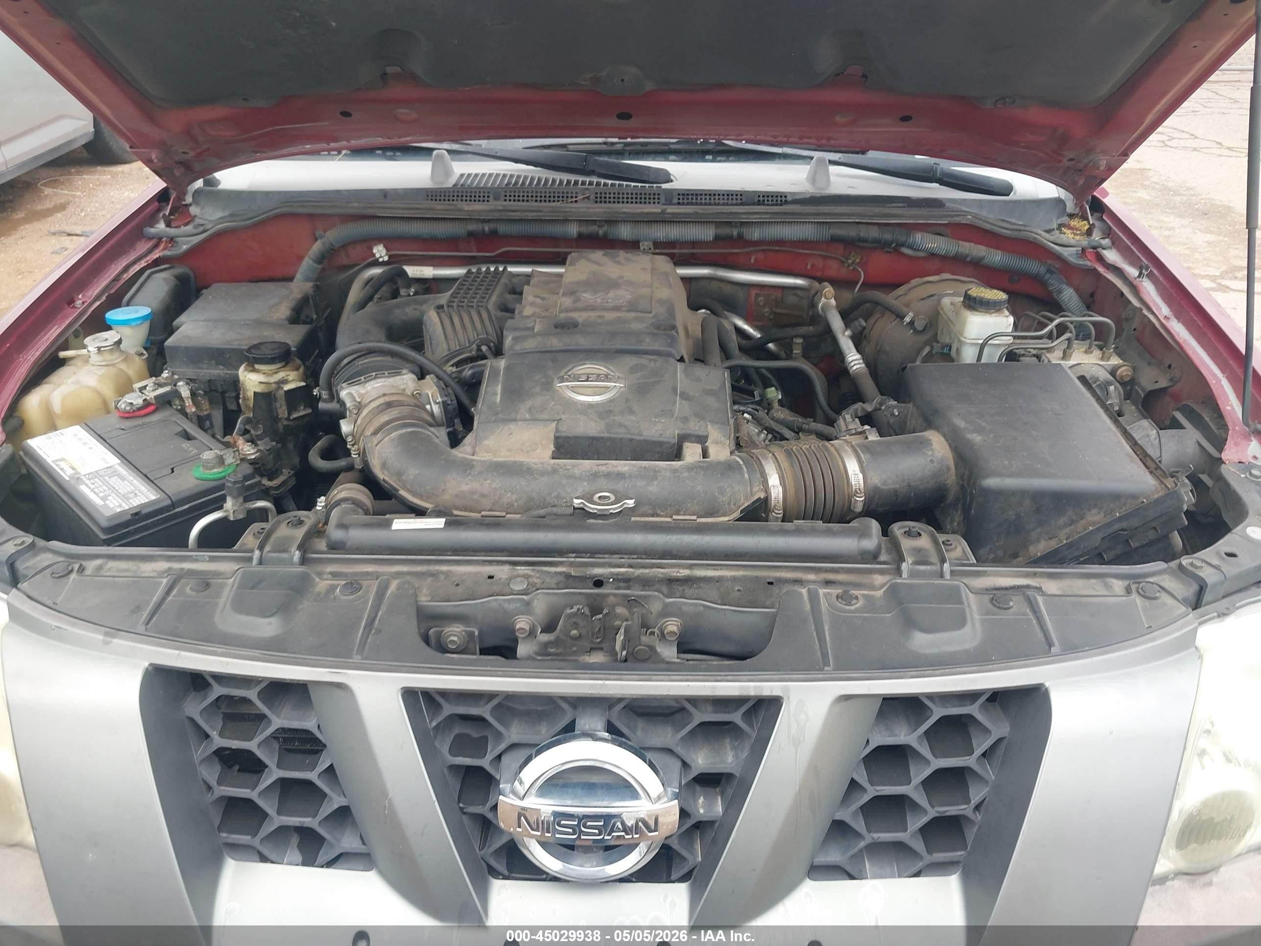 2006 Nissan Xterra S Maroon vin: 5N1AN08U76C550893