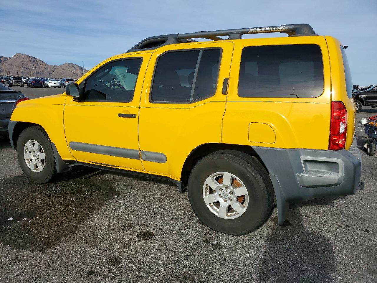 2005 Nissan Xterra S Желтый vin: 5N1AN08U85C626846