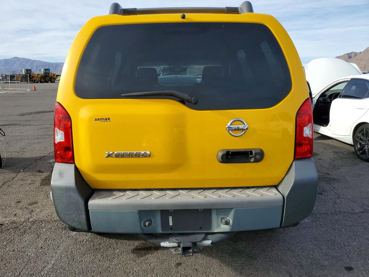 2005 Nissan Xterra S Желтый vin: 5N1AN08U85C626846