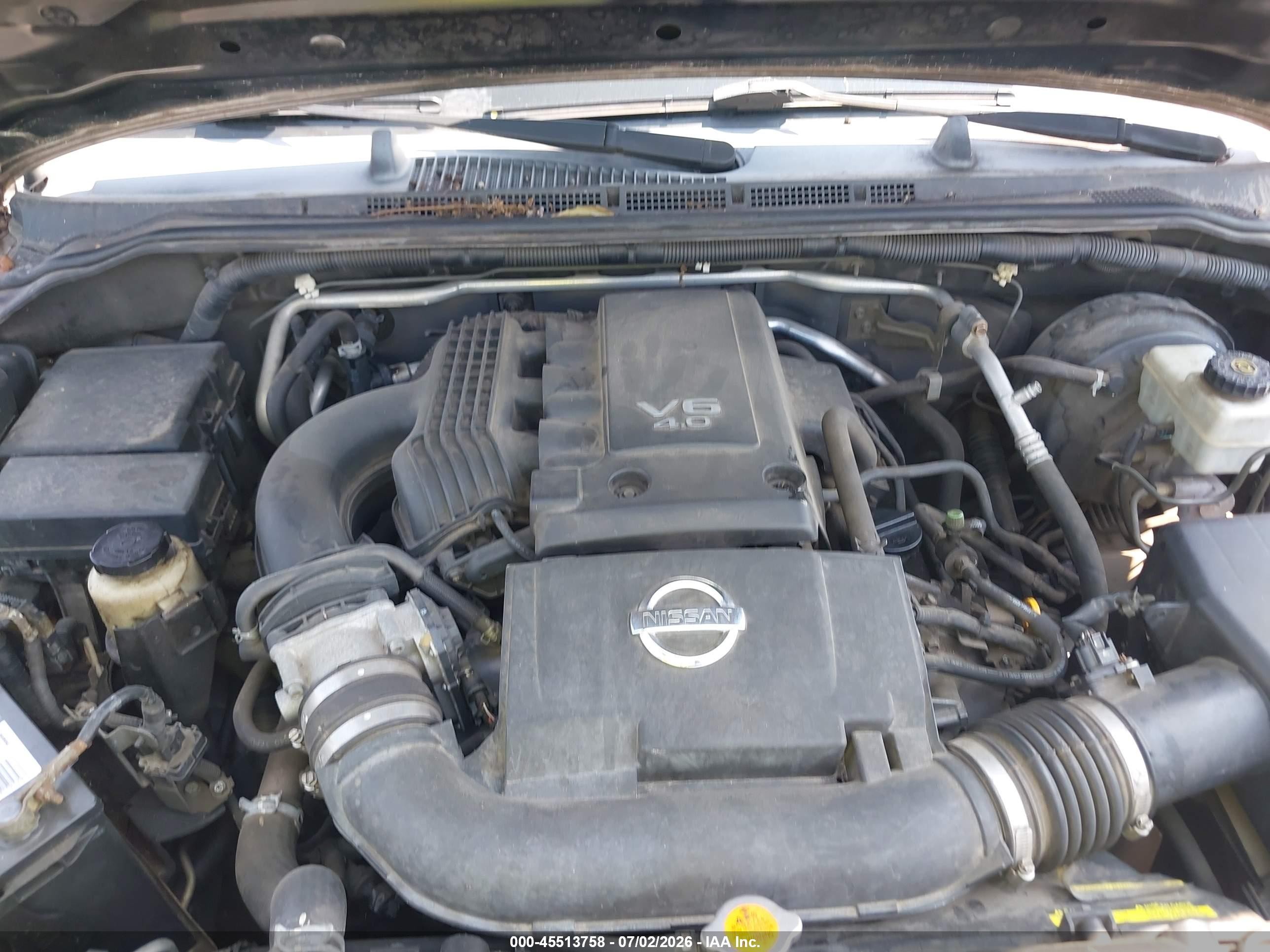 2006 Nissan Xterra S Черный vin: 5N1AN08U86C532046