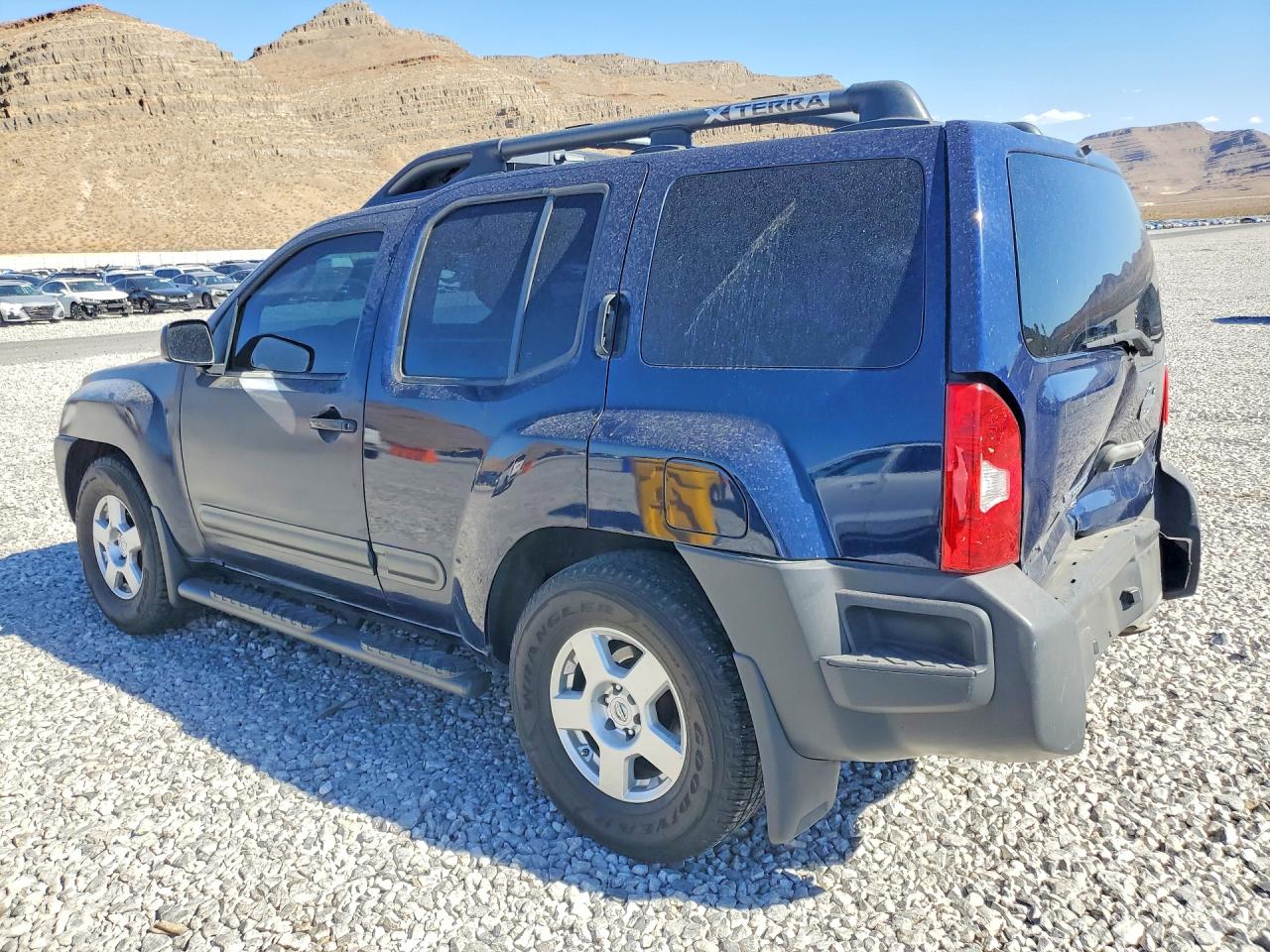 2006 Nissan Xterra X Blue vin: 5N1AN08U86C536355