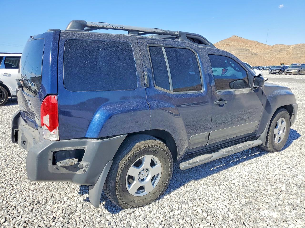 2006 Nissan Xterra X Blue vin: 5N1AN08U86C536355