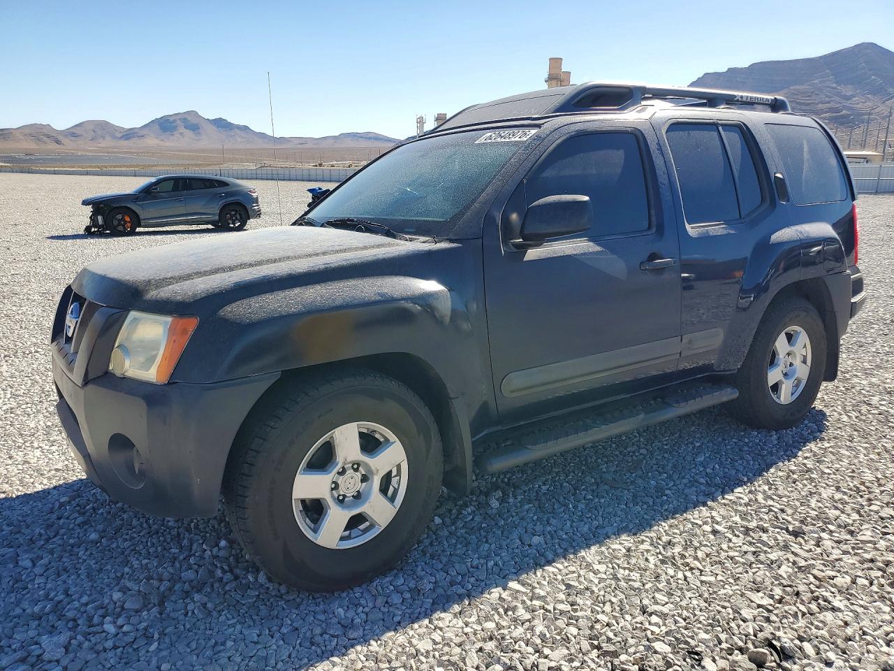 2006 Nissan Xterra X Blue vin: 5N1AN08U86C536355