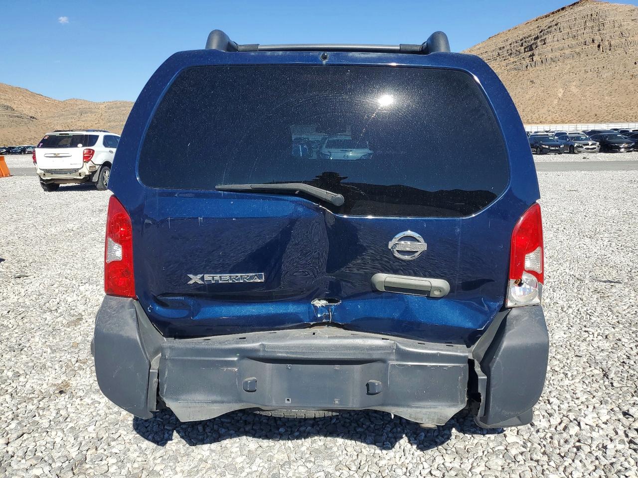 2006 Nissan Xterra X Blue vin: 5N1AN08U86C536355
