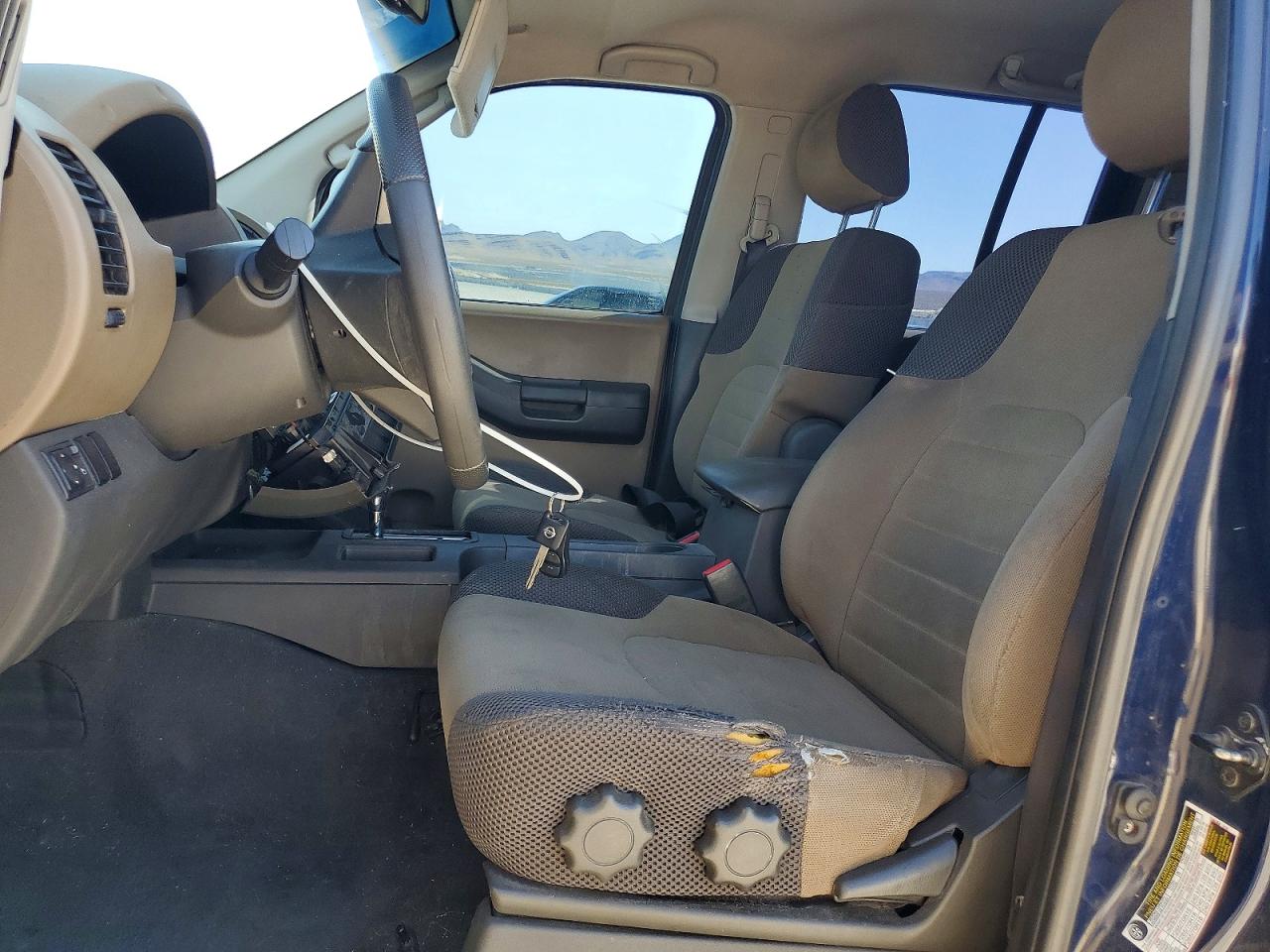 2006 Nissan Xterra X Blue vin: 5N1AN08U86C536355