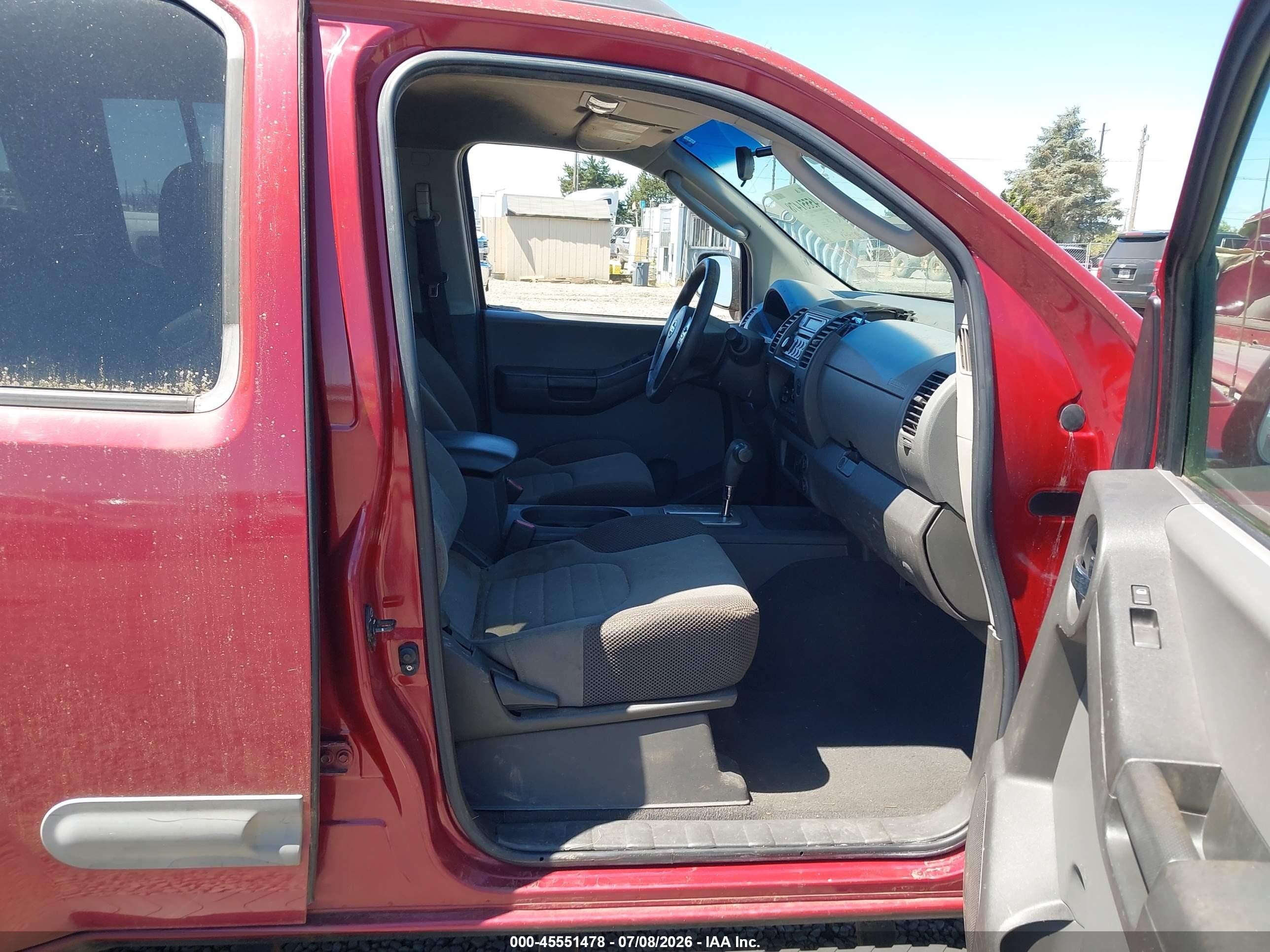 2006 Nissan Xterra S Red vin: 5N1AN08U86C542995