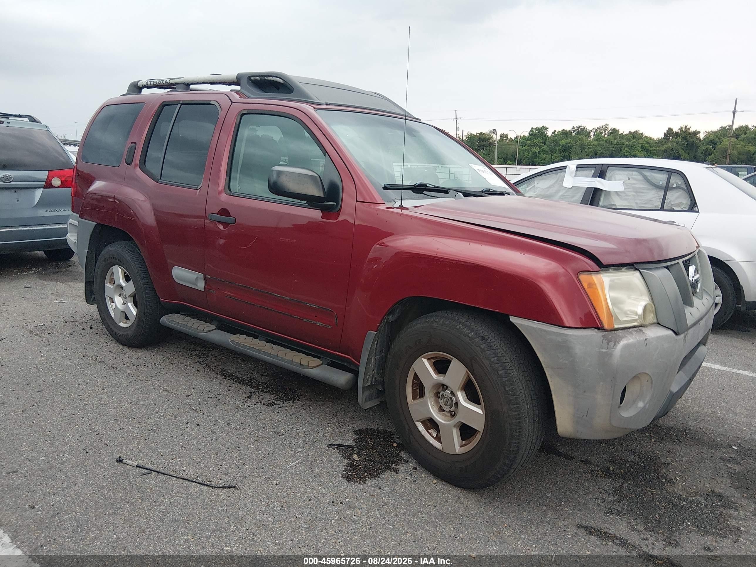 2006 Nissan Xterra S Burgundy vin: 5N1AN08U86C554659