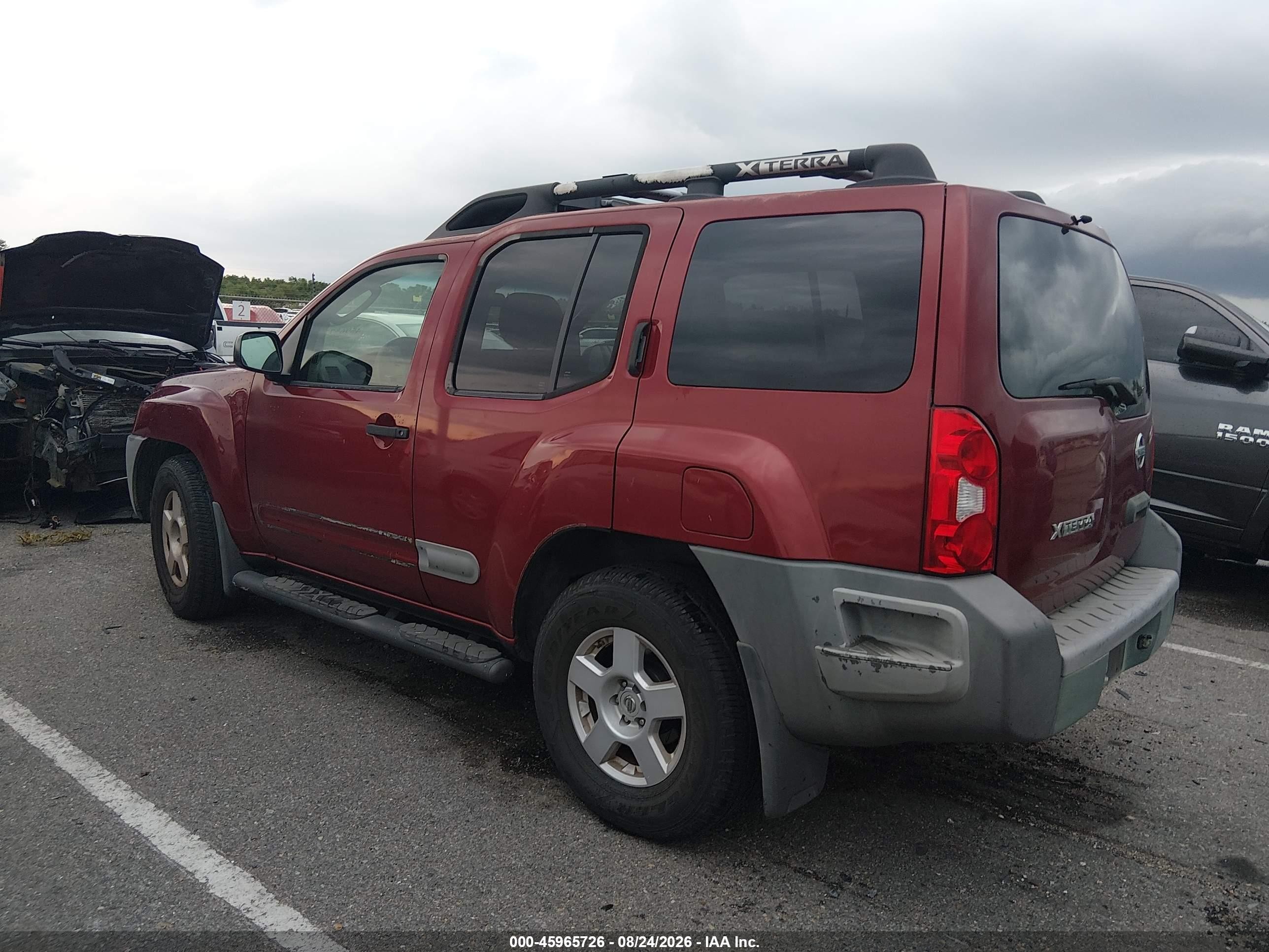 2006 Nissan Xterra S Burgundy vin: 5N1AN08U86C554659