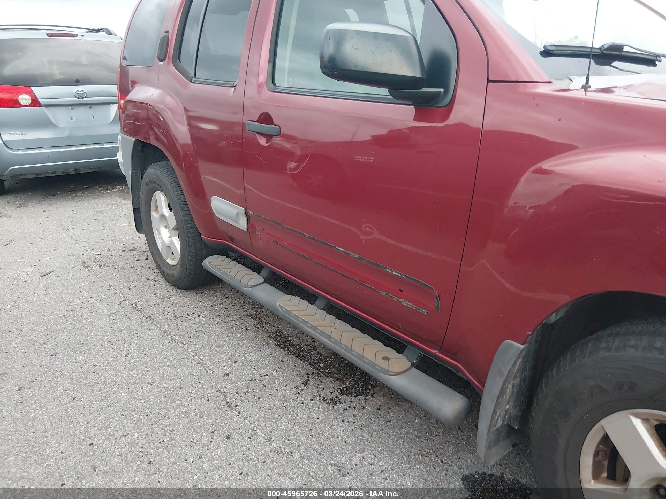 2006 Nissan Xterra S Burgundy vin: 5N1AN08U86C554659