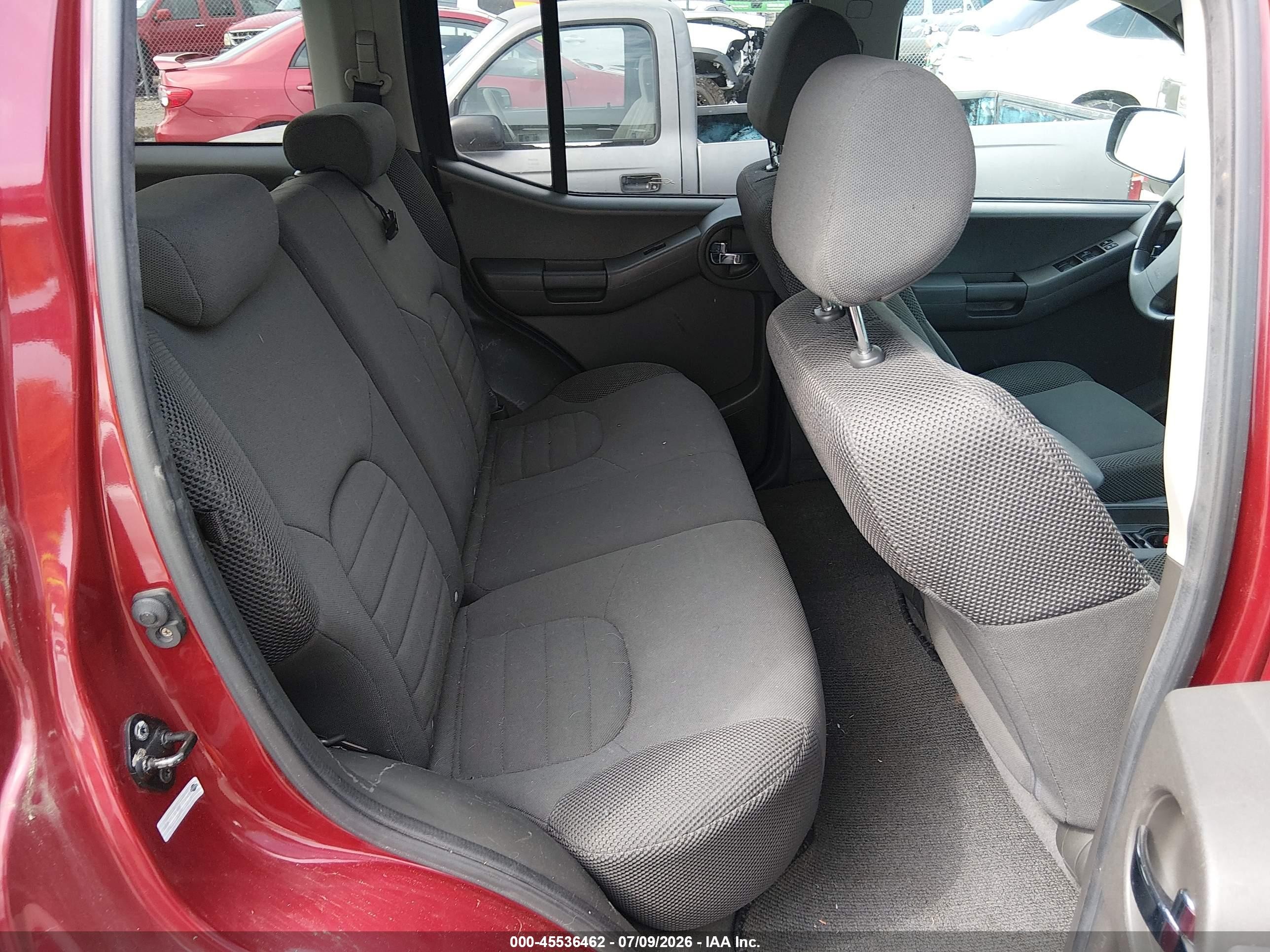2008 Nissan Xterra X Red vin: 5N1AN08U88C511989
