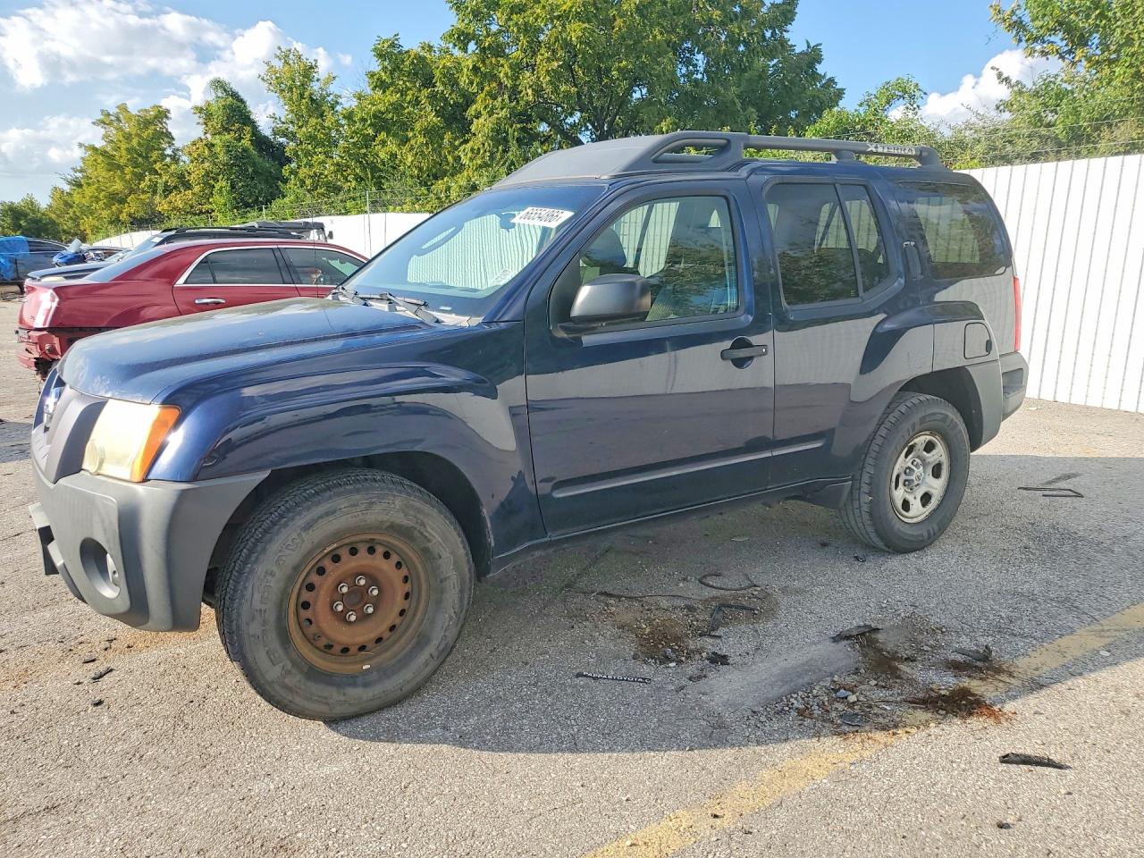 2008 Nissan Xterra X Blue vin: 5N1AN08U88C524967
