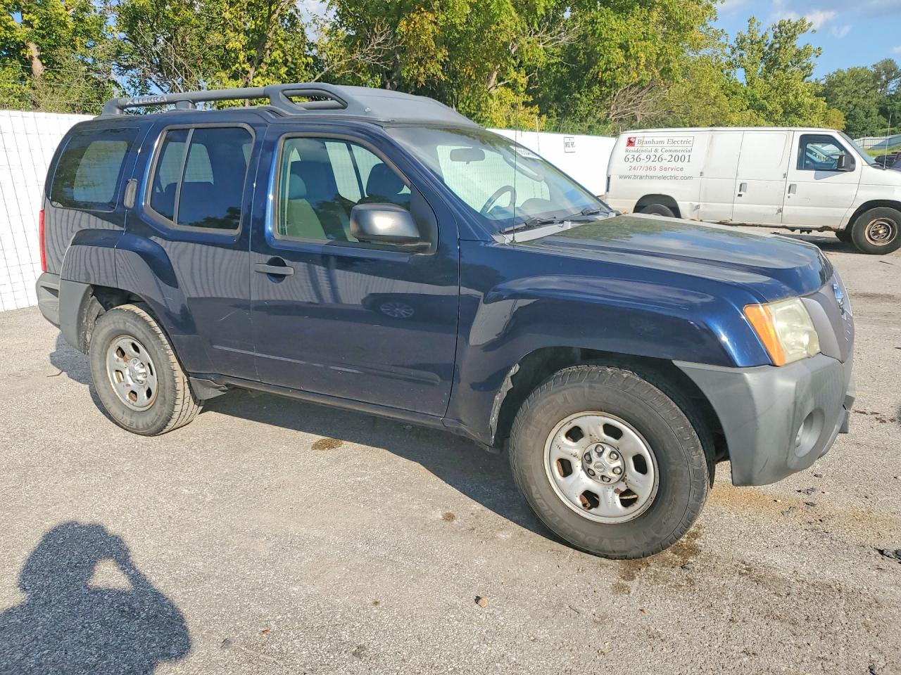 2008 Nissan Xterra X Blue vin: 5N1AN08U88C524967