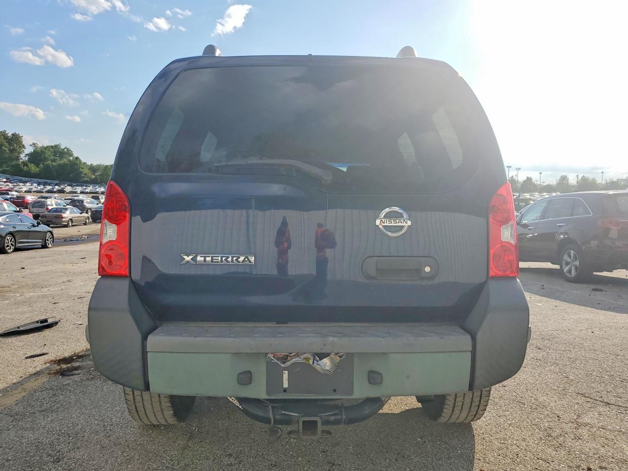 2008 Nissan Xterra X Blue vin: 5N1AN08U88C524967