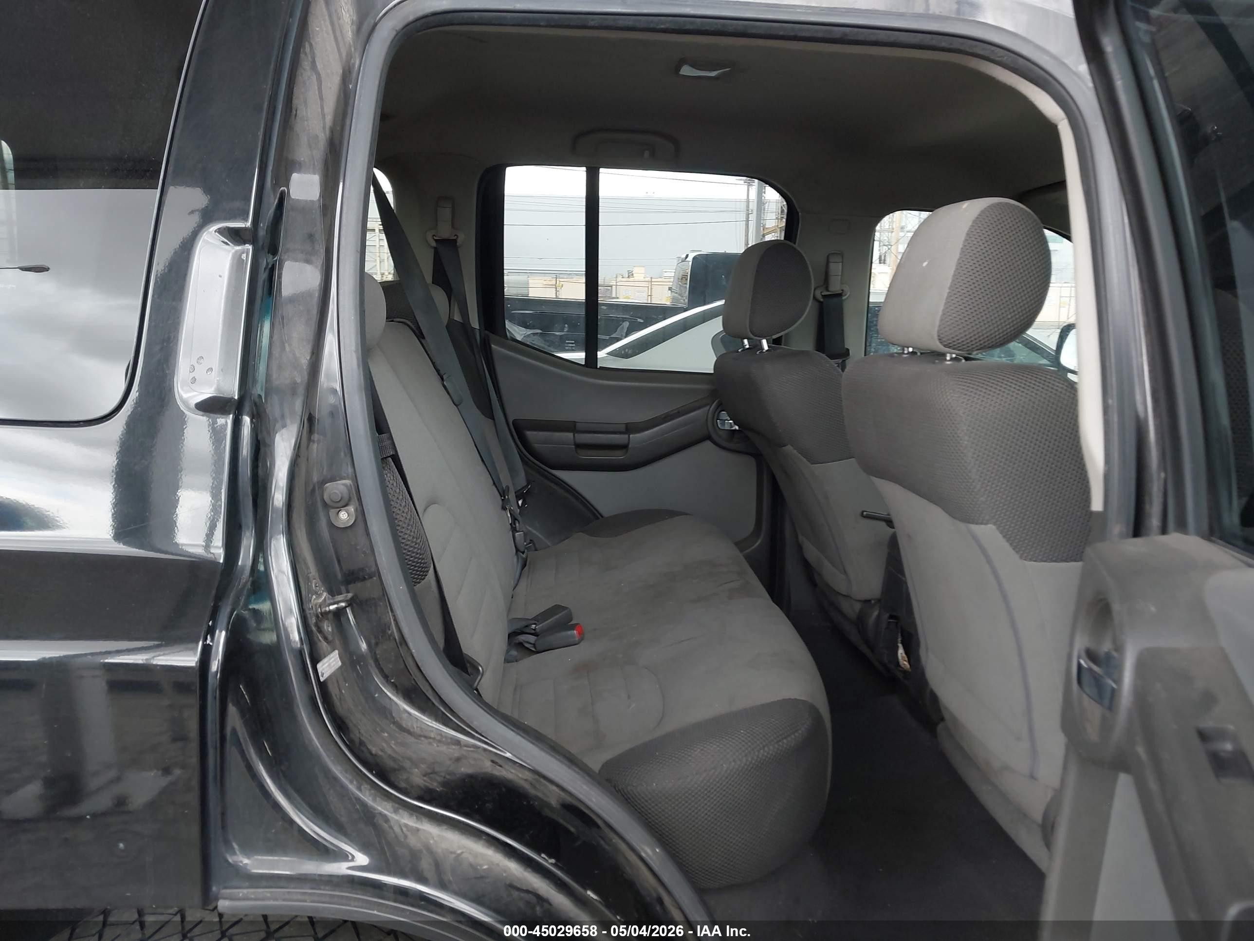 2008 Nissan Xterra S Black vin: 5N1AN08U88C528985