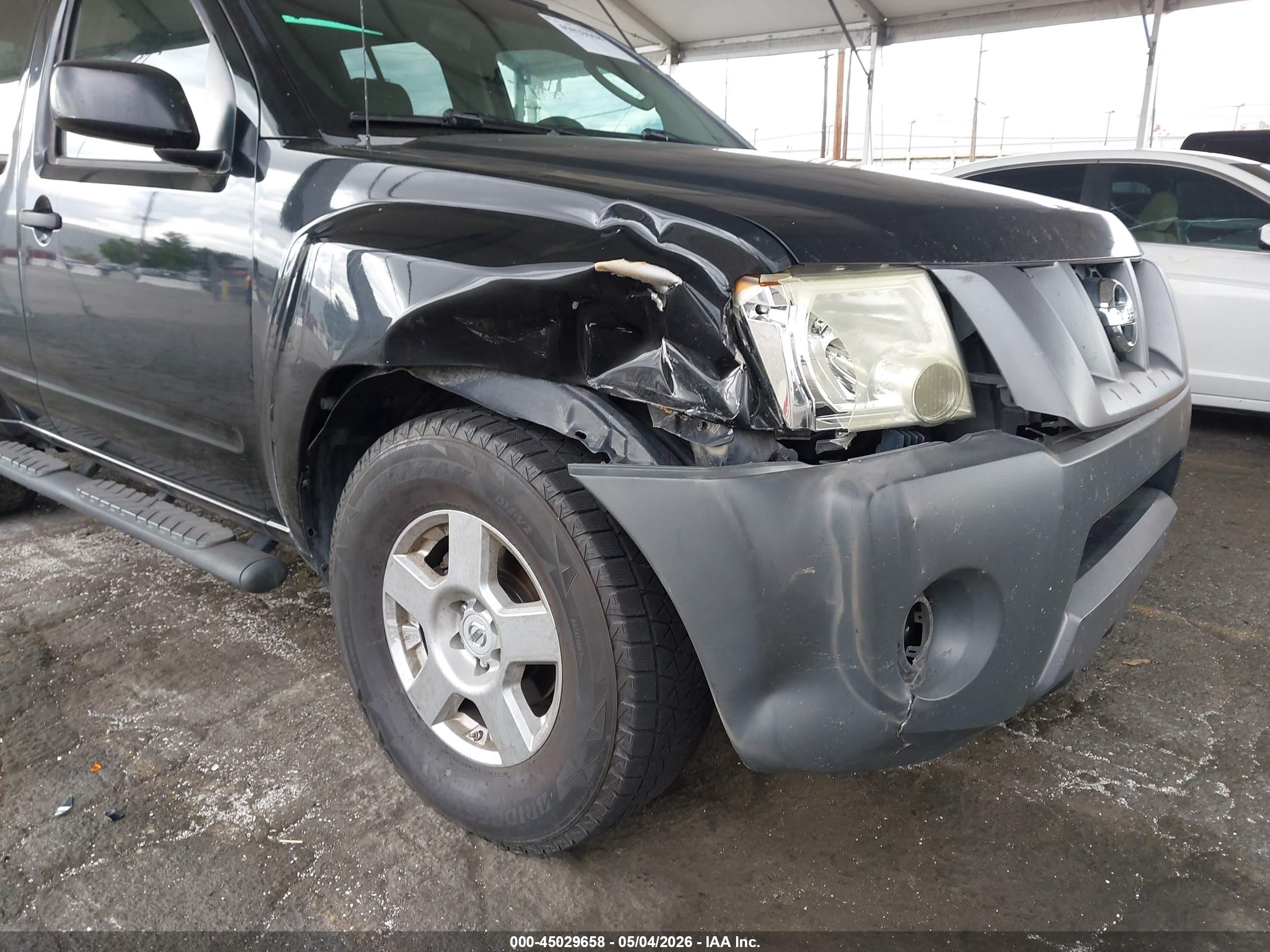 2008 Nissan Xterra S Black vin: 5N1AN08U88C528985