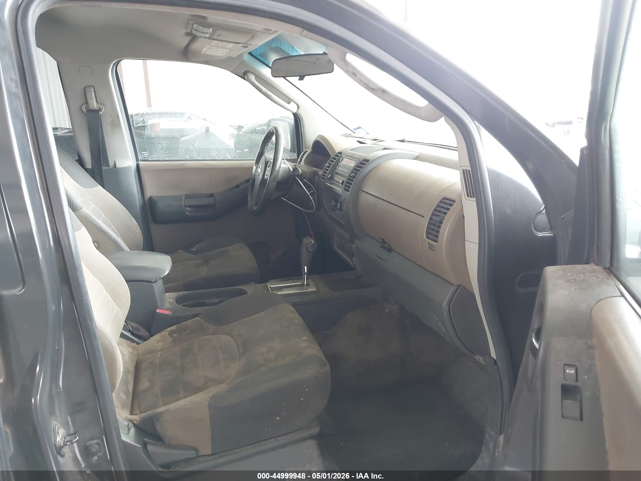 2005 Nissan Xterra Se Gray vin: 5N1AN08U95C620246