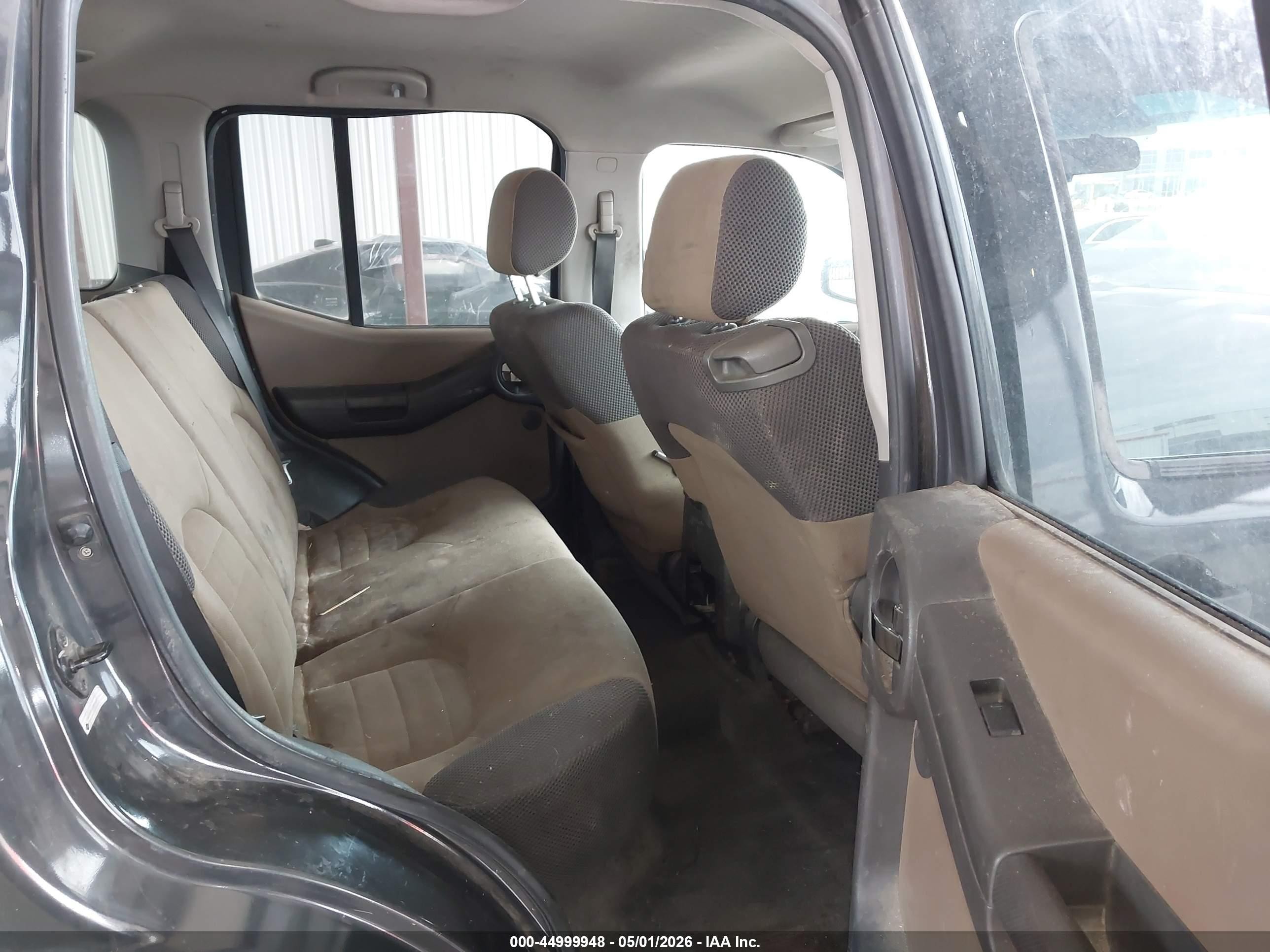 2005 Nissan Xterra Se Gray vin: 5N1AN08U95C620246