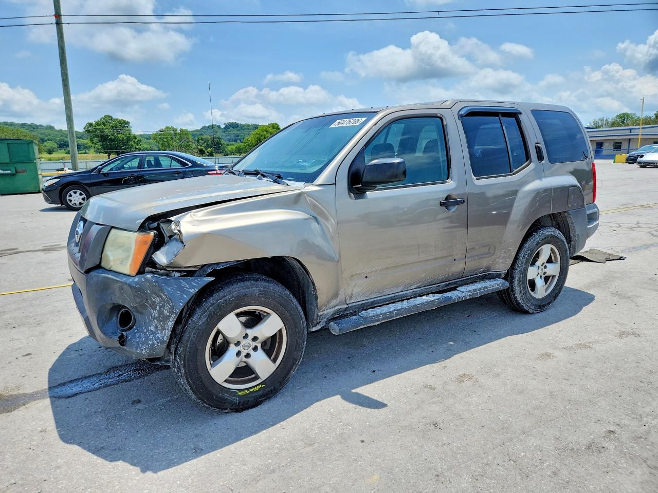 2006 Nissan Xterra Off Road Beige vin: 5N1AN08U96C537966