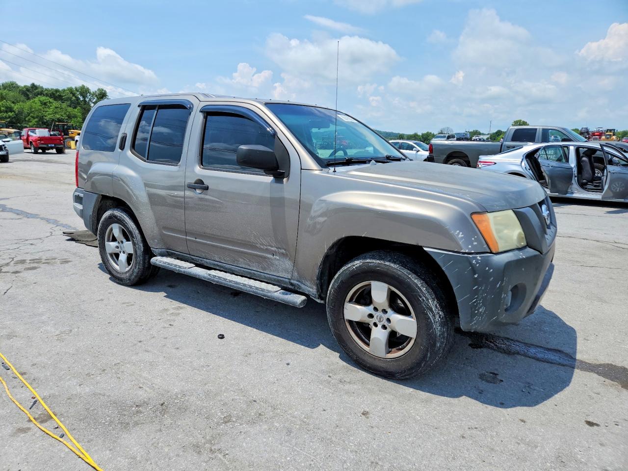 2006 Nissan Xterra Off Road Beige vin: 5N1AN08U96C537966
