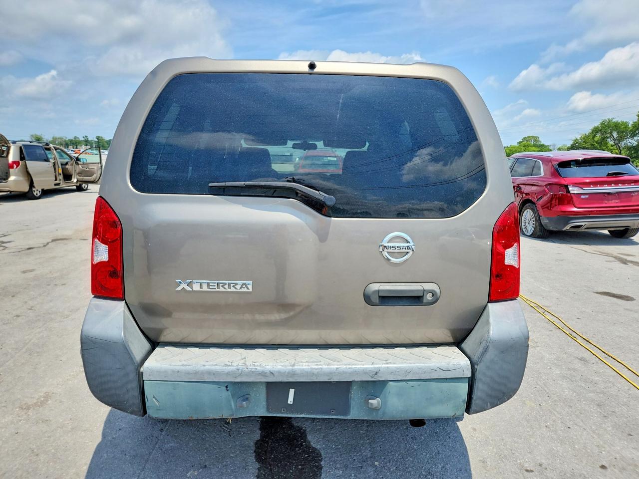 2006 Nissan Xterra Off Road Beige vin: 5N1AN08U96C537966