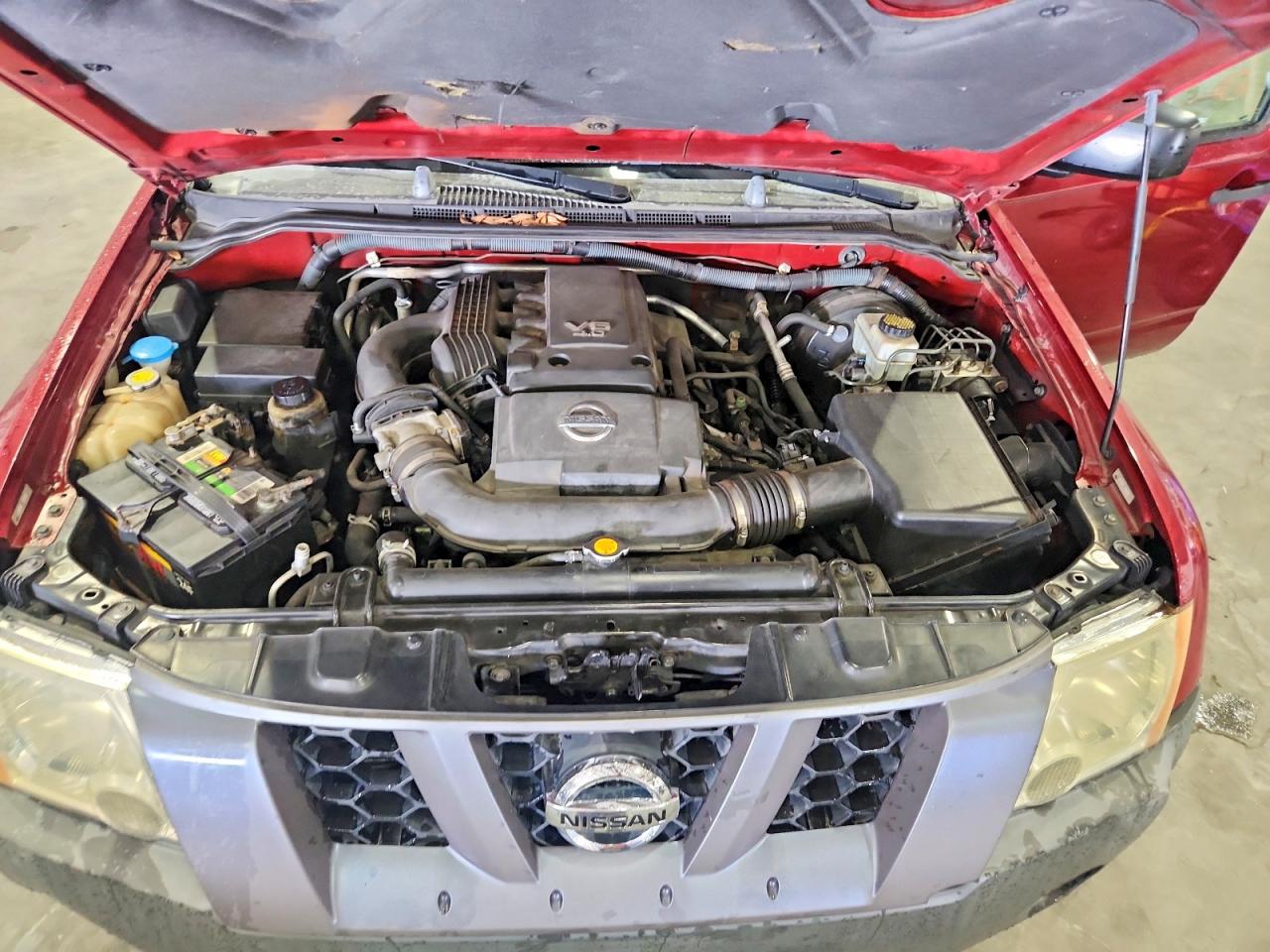 2007 Nissan Xterra X Red vin: 5N1AN08U97C516634