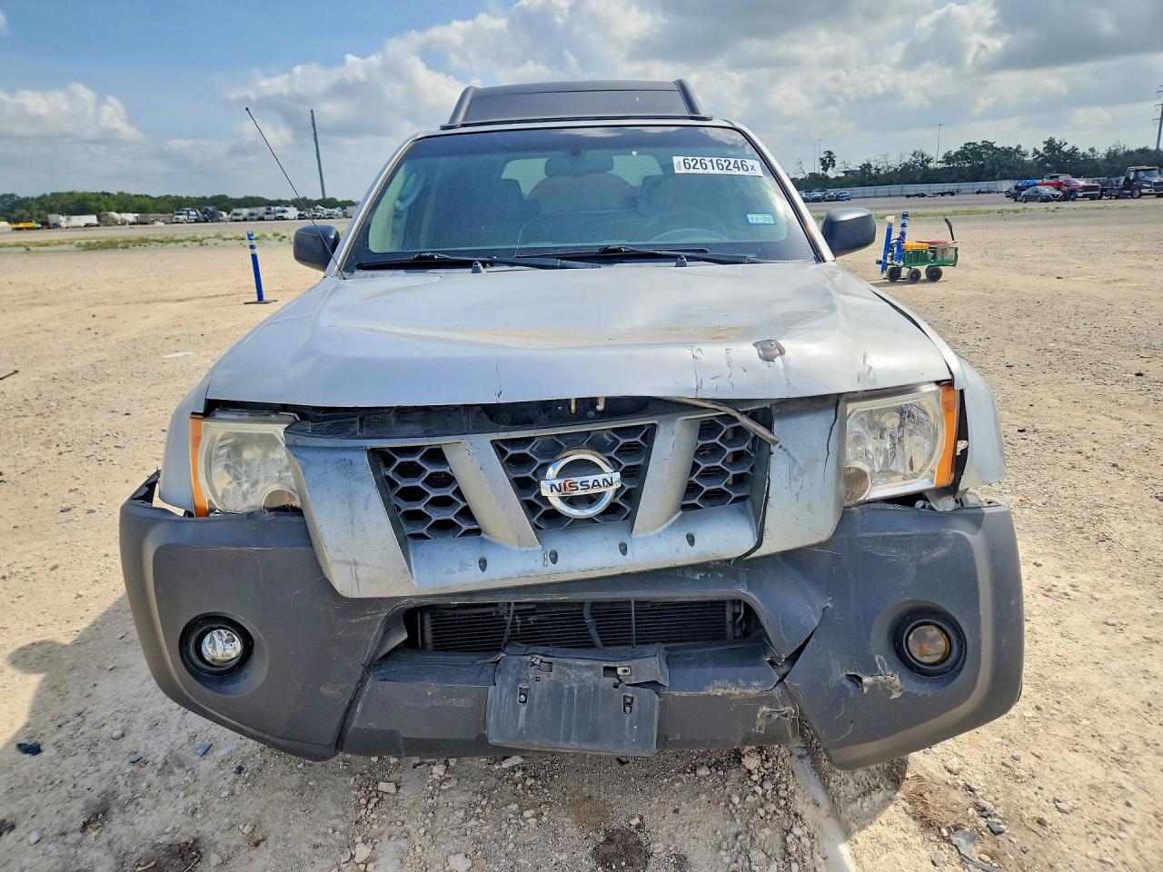 2008 Nissan Xterra X Silver vin: 5N1AN08U98C508793