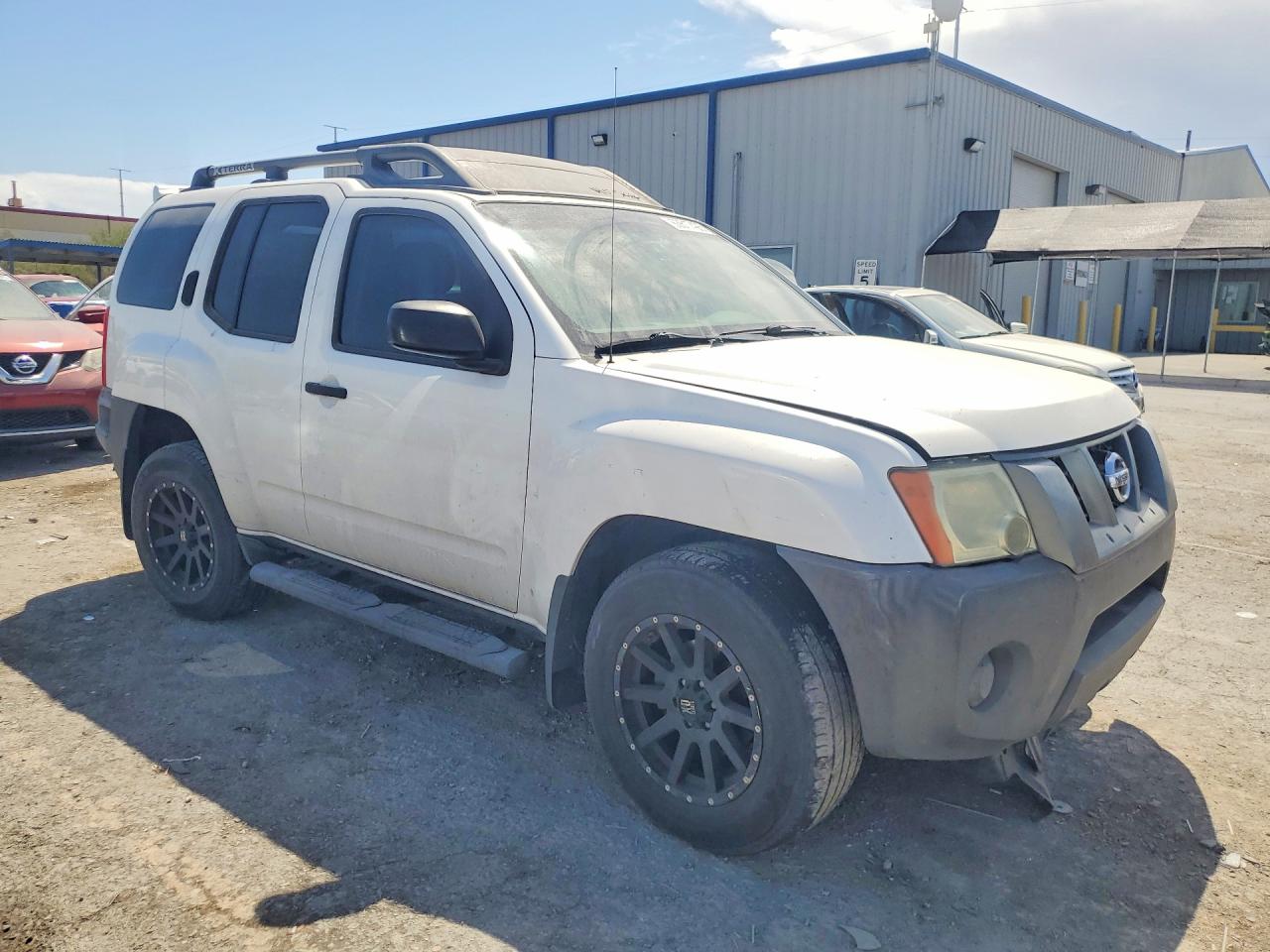 2008 Nissan Xterra X White vin: 5N1AN08U98C538389