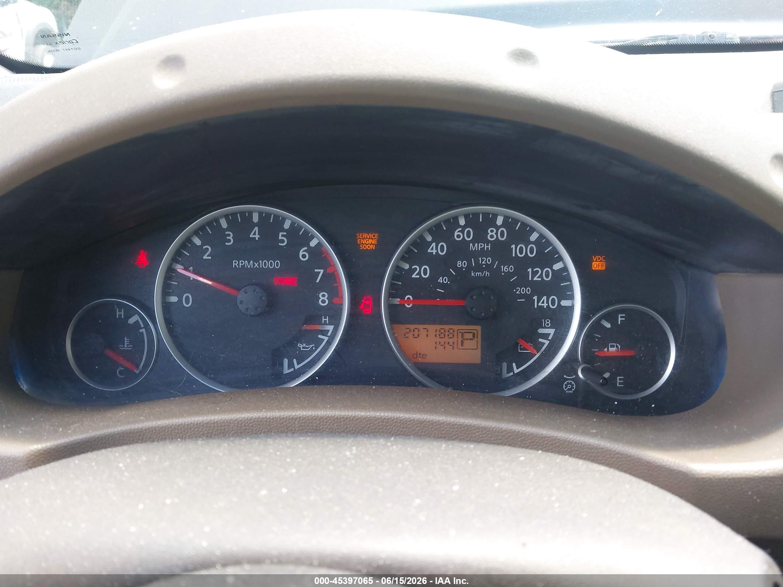 2005 Nissan Xterra Se Black vin: 5N1AN08UX5C608624