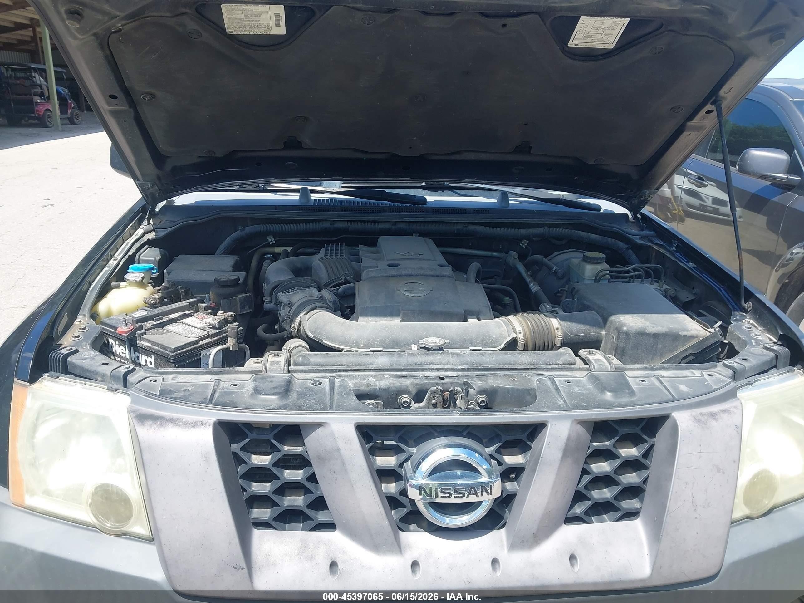 2005 Nissan Xterra Se Black vin: 5N1AN08UX5C608624