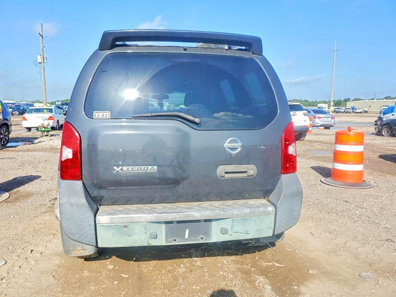 2006 Nissan Xterra X Gray vin: 5N1AN08UX6C527107