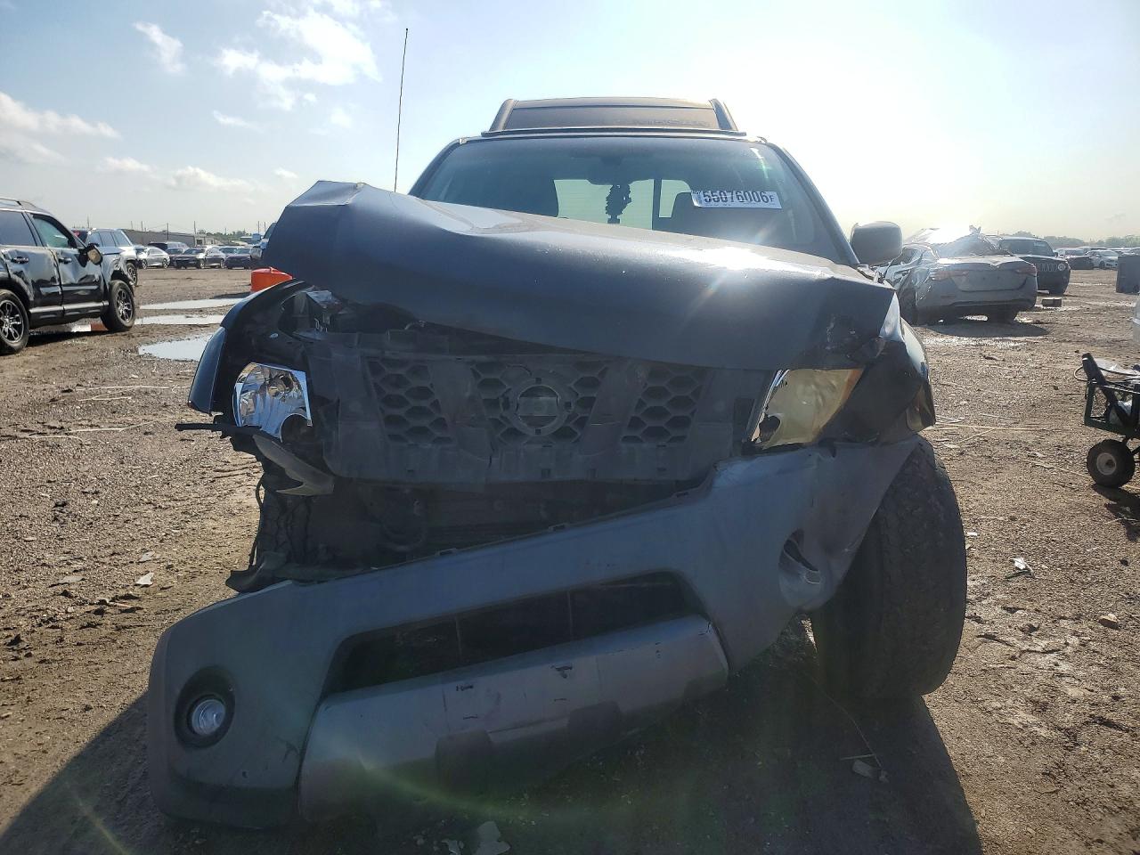 2006 Nissan Xterra X Gray vin: 5N1AN08UX6C527107