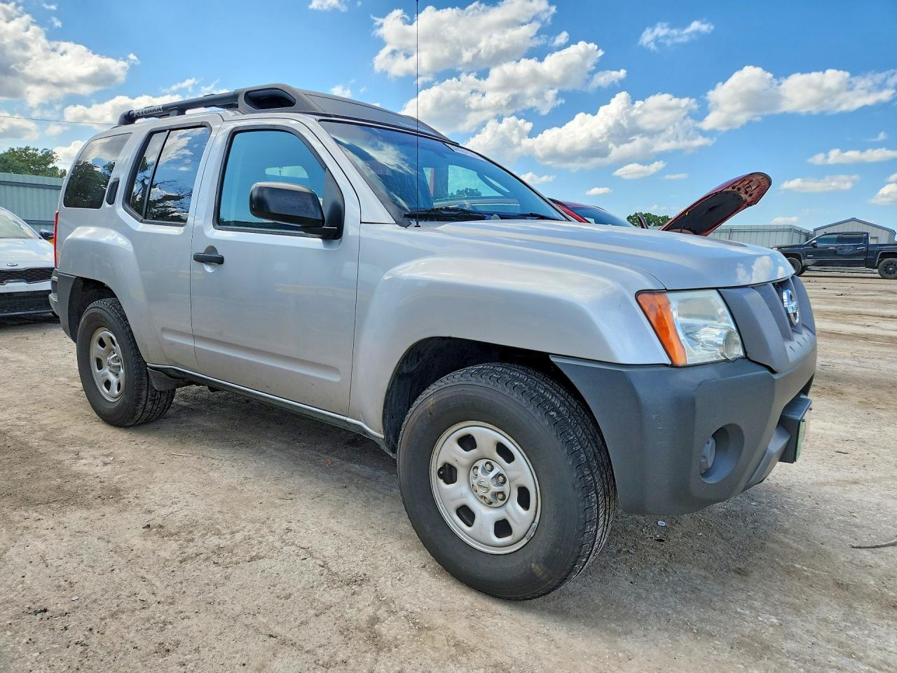 2006 Nissan Xterra X Silver vin: 5N1AN08UX6C528080