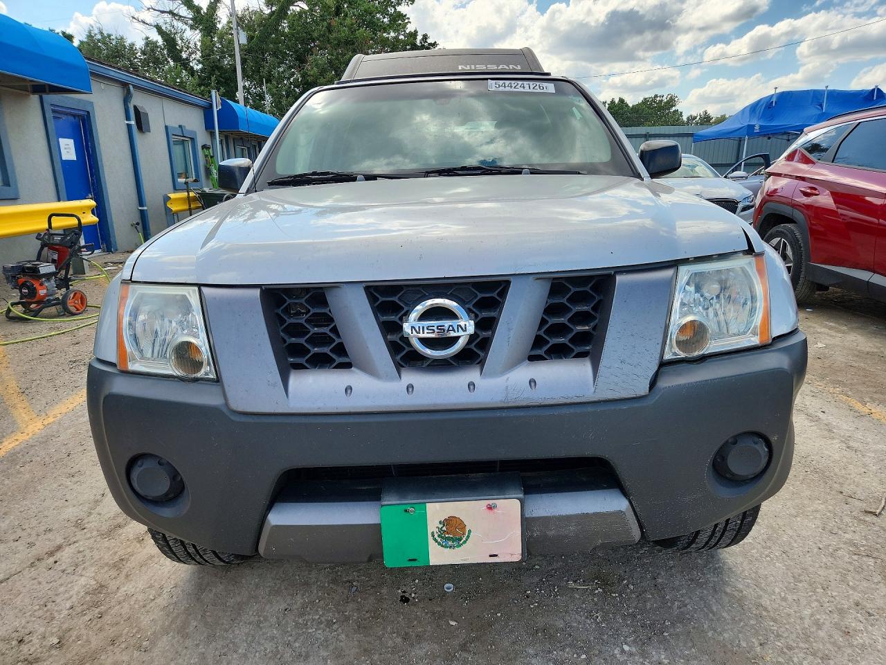 2006 Nissan Xterra X Silver vin: 5N1AN08UX6C528080