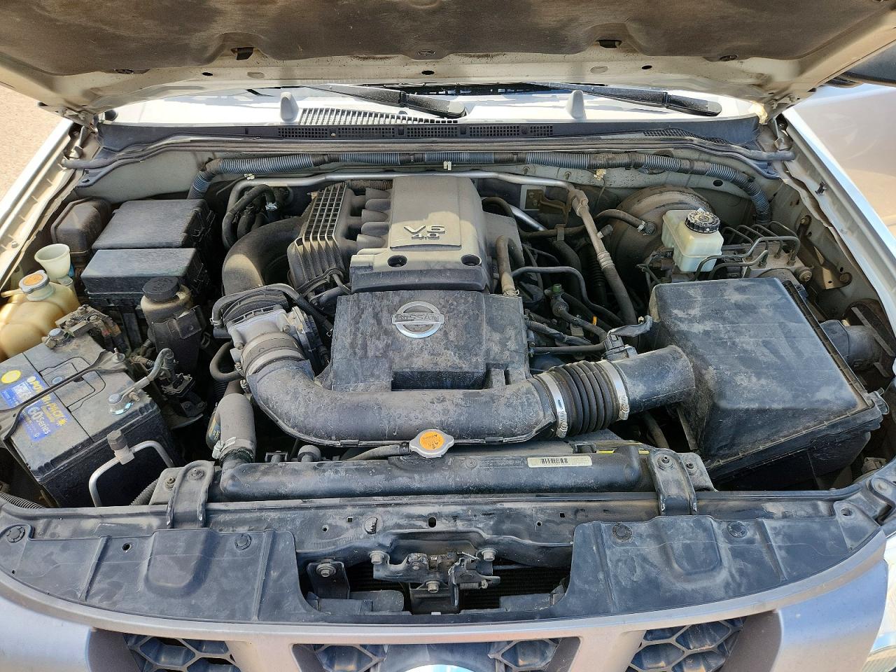 2006 Nissan Xterra X Silver vin: 5N1AN08UX6C528080