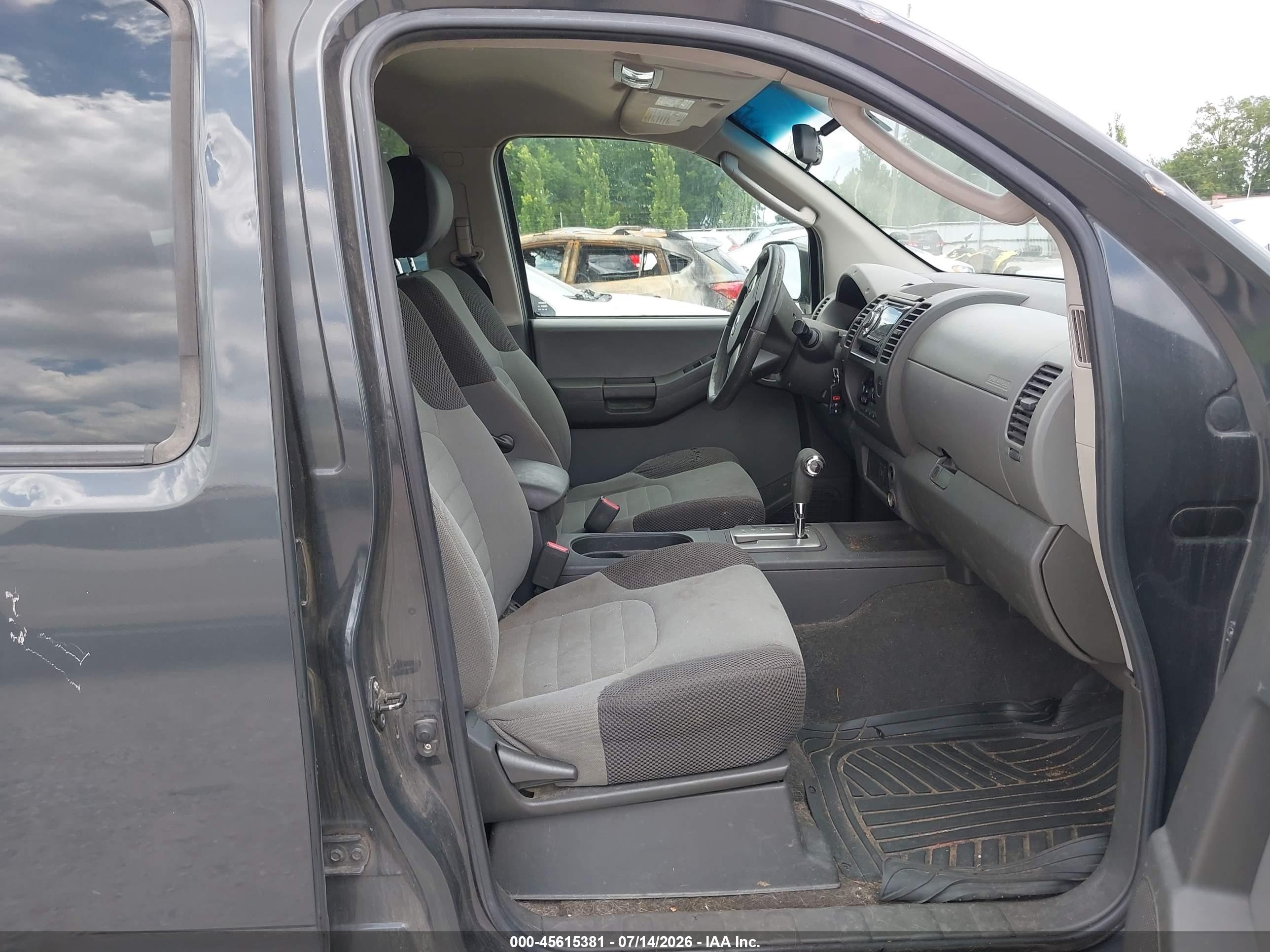 2008 Nissan Xterra S Gray vin: 5N1AN08UX8C508608