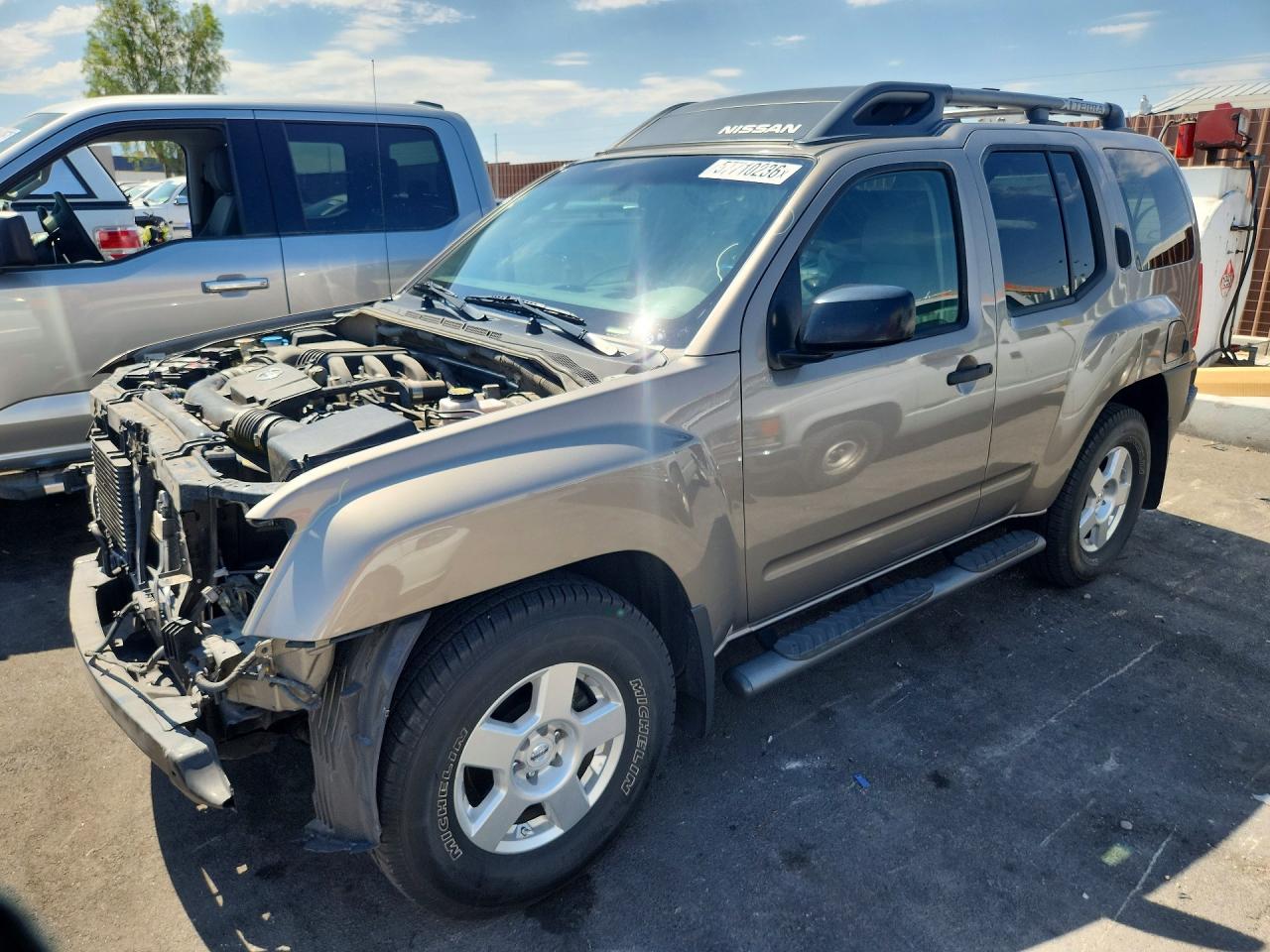 2008 Nissan Xterra X Tan vin: 5N1AN08UX8C529202