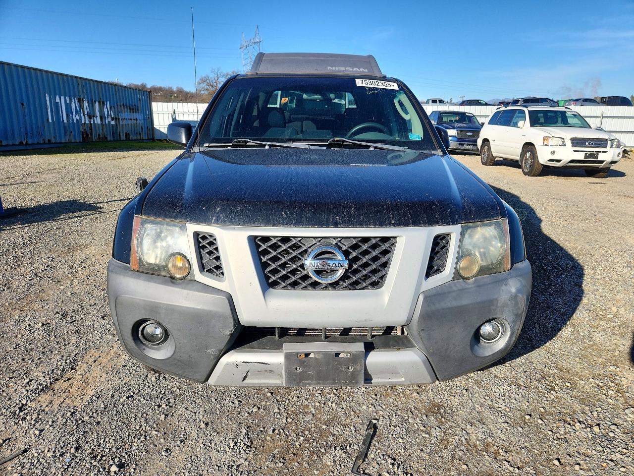 2009 Nissan Xterra X Black vin: 5N1AN08UX9C515284