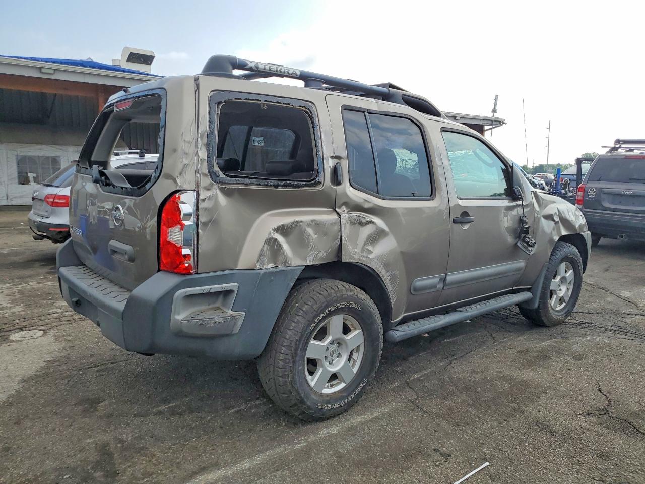 2006 Nissan Xterra X Gray vin: 5N1AN08W06C533774