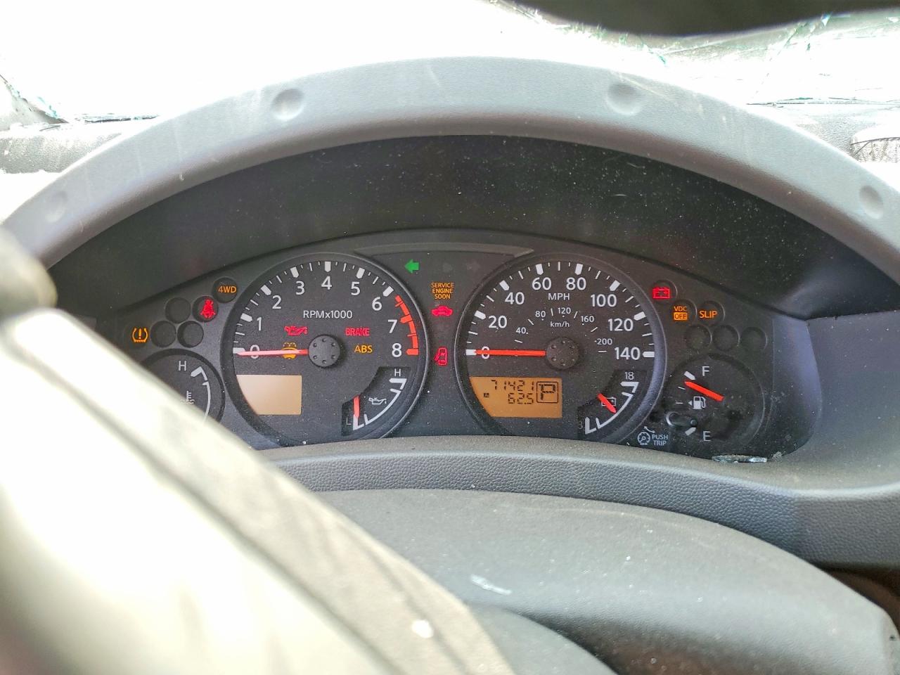 2006 Nissan Xterra X Gray vin: 5N1AN08W06C533774